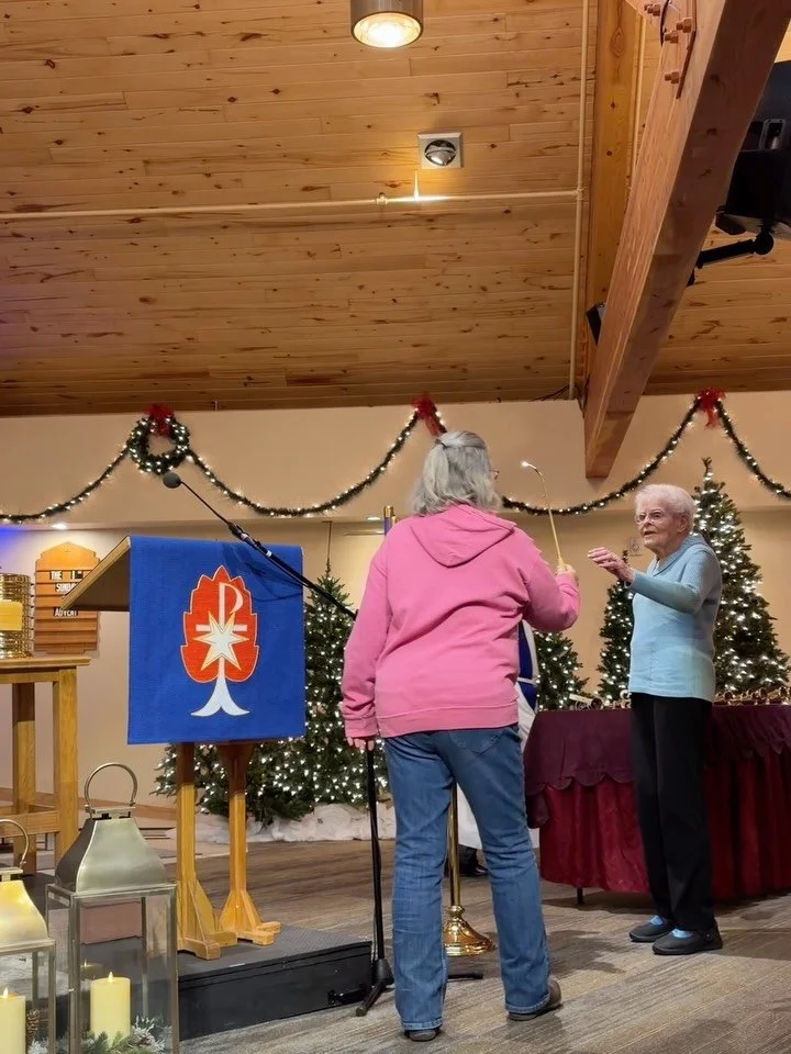 Advent begins with Hope. 🕯️ Charter members helped us light the first candle, such a meaningful moment for our church family. 💙