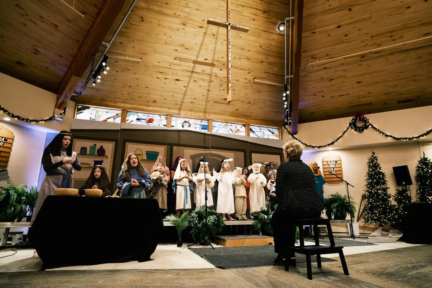 A little throwback to our Children&rsquo;s program 🤍 Thankful for our youth, families, and volunteers who made our Christmas Musical so special 🎄✨