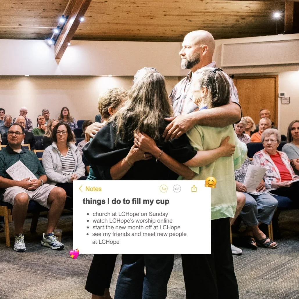 Church tomorrow at 9am, let&rsquo;s fill our cups together!! Who&rsquo;s coming to church or watching online??👋⛪️