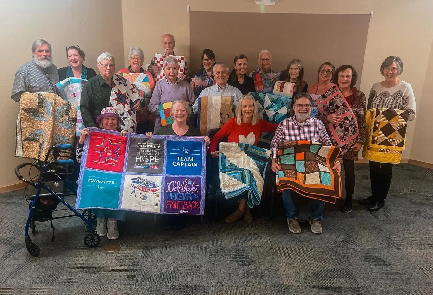 10 years of prayer, support, and community.
Our Cancer Care Support Ministry continues to be a place where no one walks alone. 
Thank you to every leader, volunteer, quilter, caregiver, and fighter who has been part of this ministry. Your love makes 