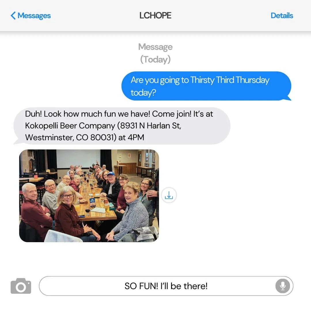 Thirsty Third Thursday is today! 🍻
We&rsquo;re heading to Kokopelli Beer Company at 4PM! Good drinks. Great people. Just show up and hang out. 
Tag a friend and comment if you're going? 👇