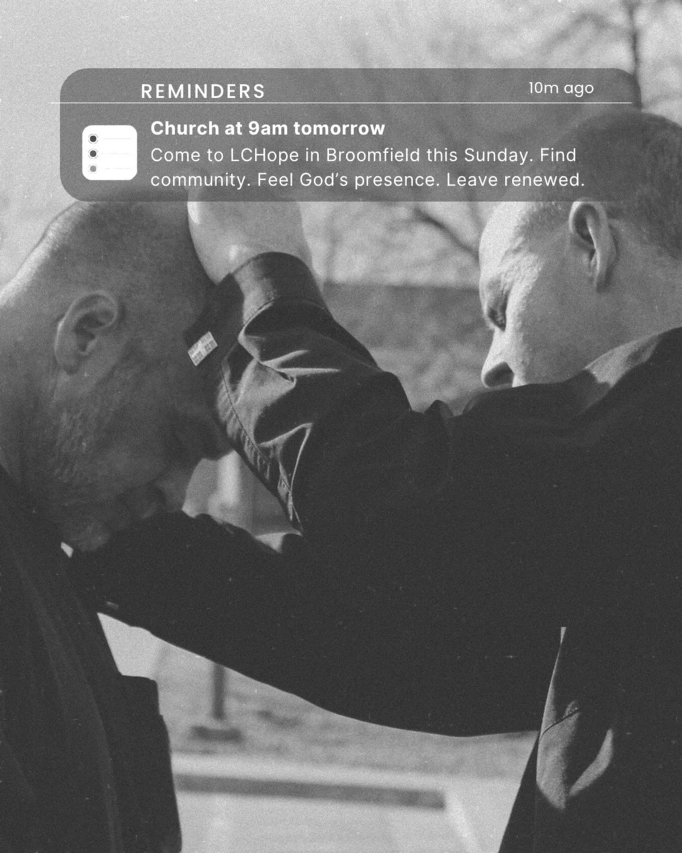 REMINDER!!! 9AM tomorrow 🙌
Who&rsquo;s coming to church with you? Tag them below!👇🏼