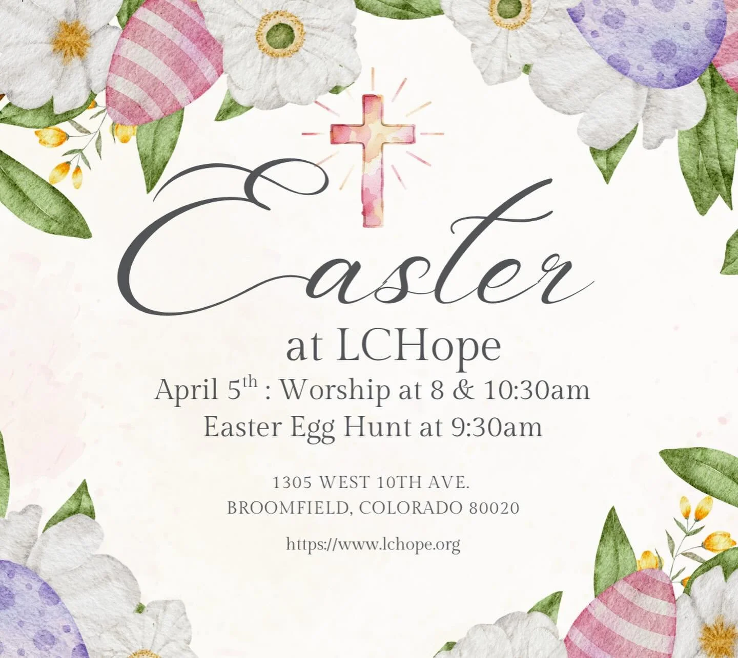 Easter is coming! Who are you inviting to Easter at LCHope this year? Tag them below! ⬇️
Swipe to see some adorable throwbacks from past LCHope Easter egg hunts! 🐣🌷