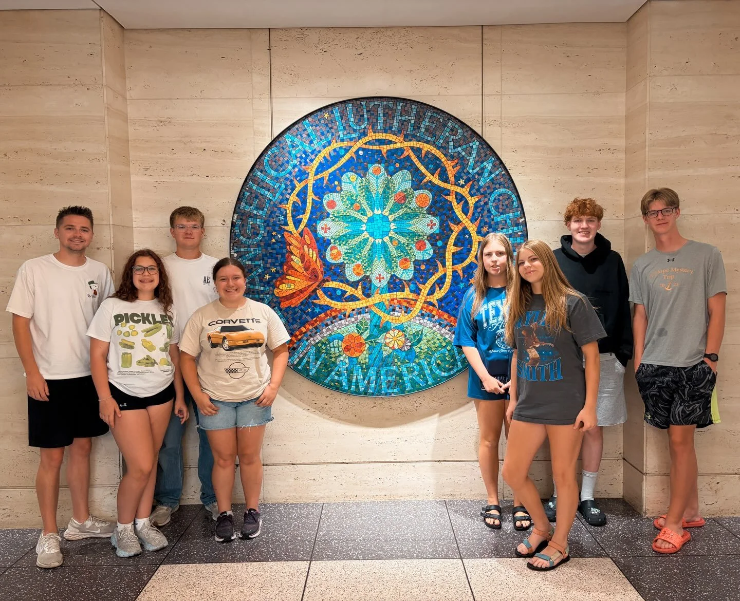 📍 Mystery Trip Day 5
From college campuses to the heart of Chicago! 🎓⛪🎡 Today we visited Notre Dame, toured Valparaiso University, stopped at the ELCA Churchwide Office, explored Navy Pier, and traveled over 300 miles. The adventure continues! 🚐✨