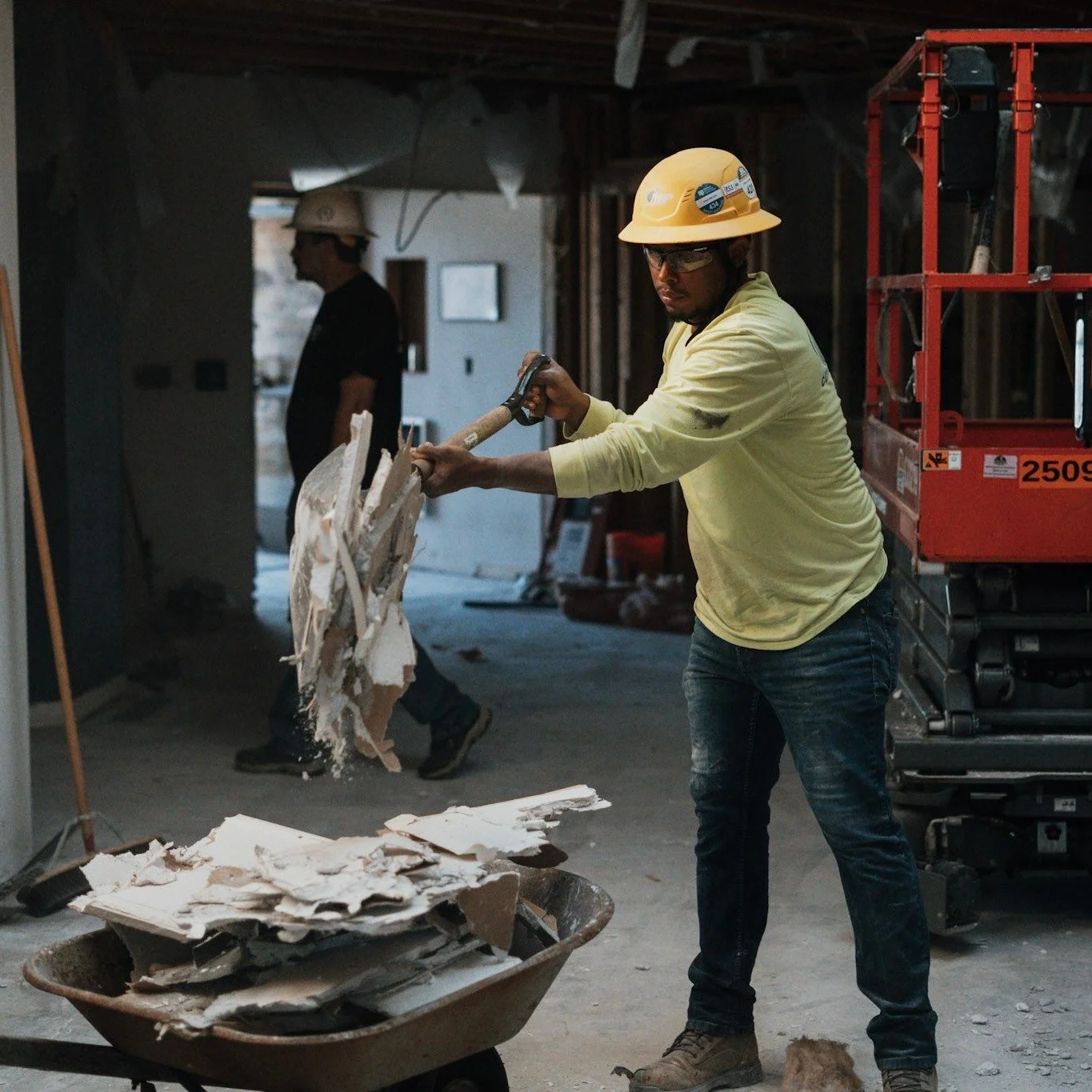 Behind the scenes, incredible work is happening! Every day brings us one step closer to a renewed space where our community can gather, worship, and grow together. Thanks be to God! 🙌