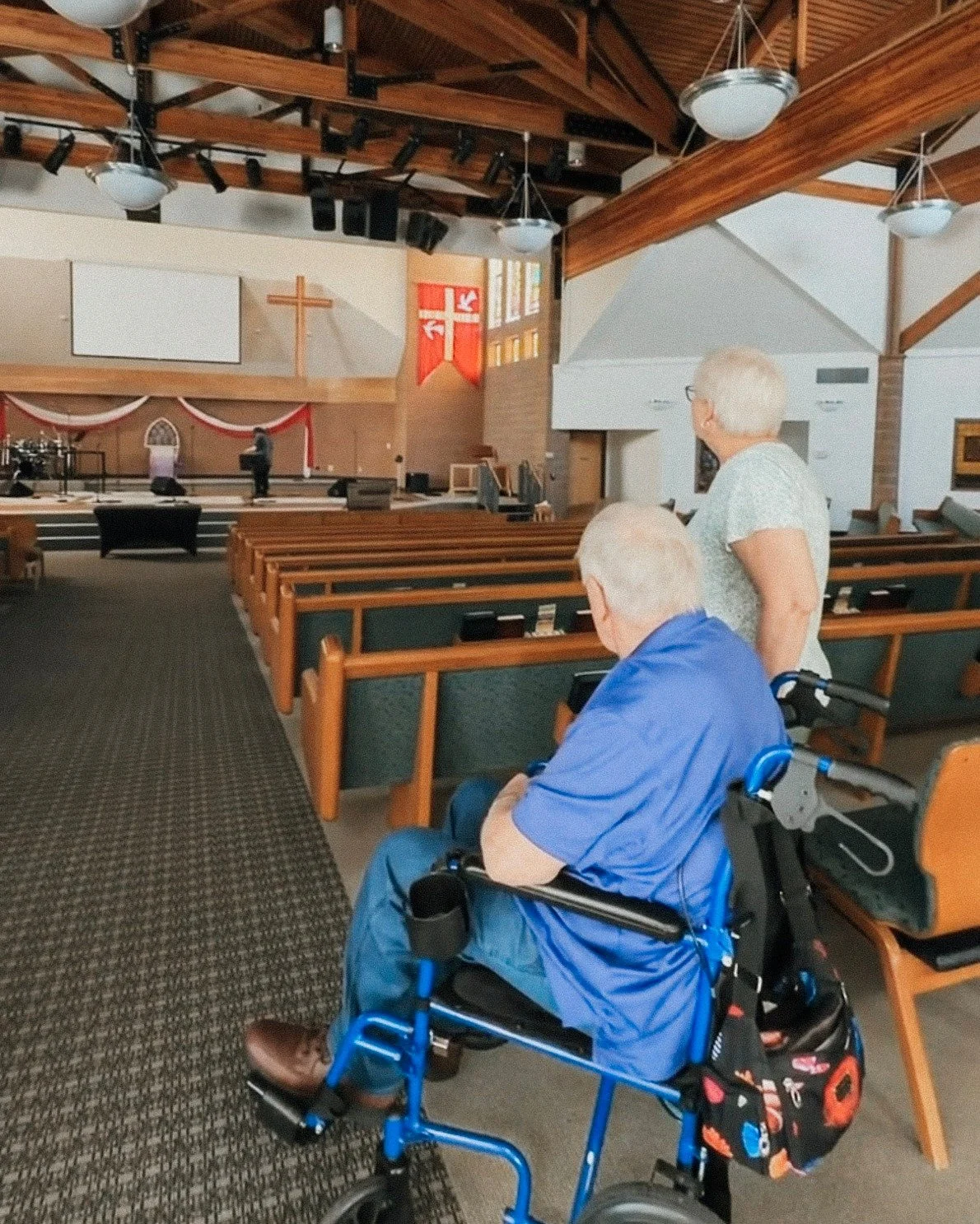 Tomorrow looks a little different! 👀💙
We&rsquo;re worshiping at our NEW TIME, 2 PM, and in our NEW SPACE, BUMC&rsquo;s Main Worship Space! Tag someone who needs the reminder so they don&rsquo;t show up late! 😉