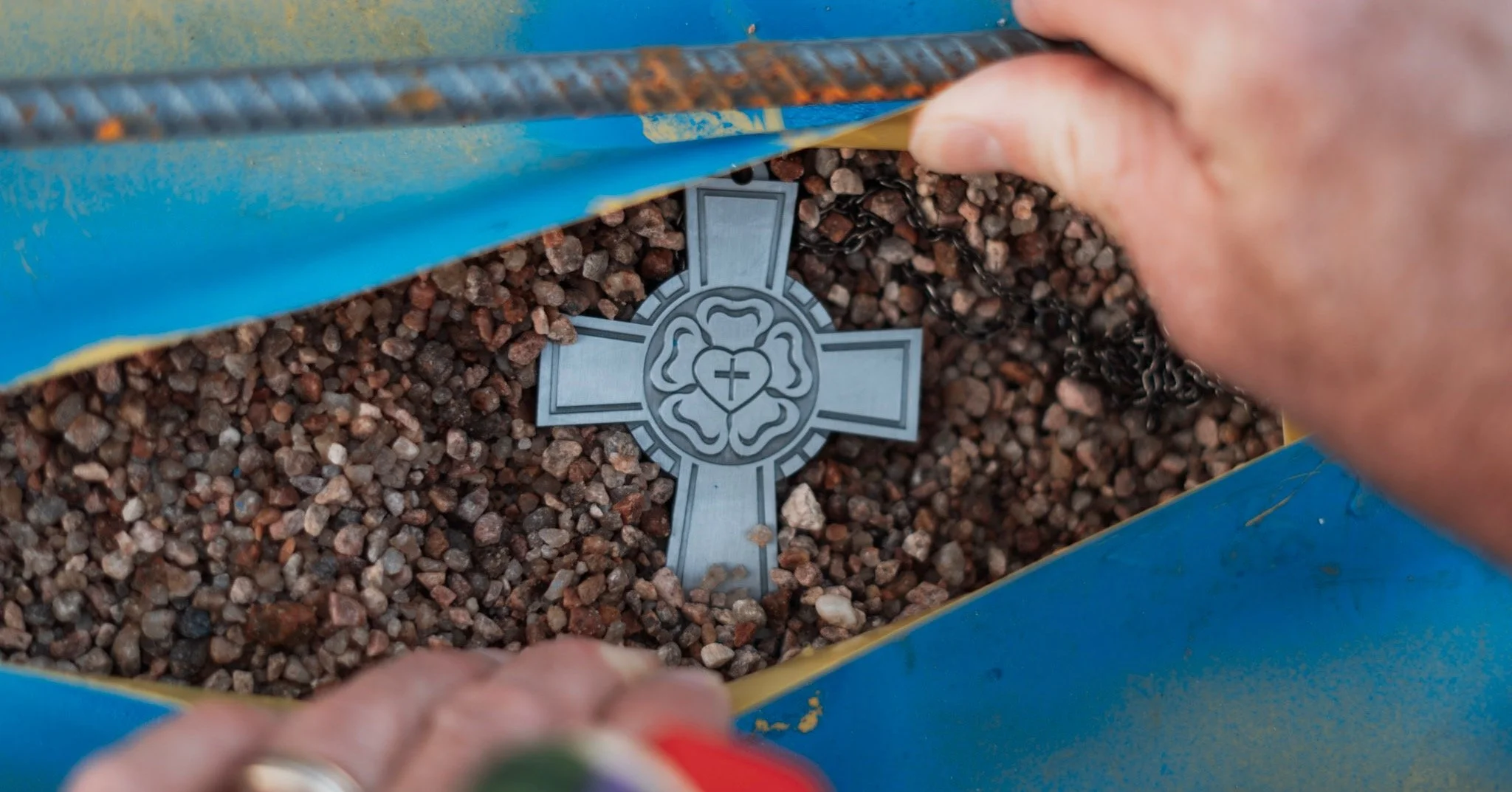 We placed the cross where our altar will stand, shared Holy Communion, and prayed over this new beginning. Today, the foundation was poured!

Drop a ❤️ in the comments if you&rsquo;re excited to see our new church home take shape!