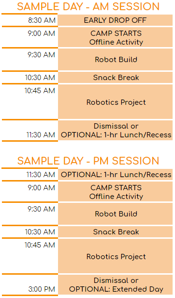 Children enrolled to both AM and PM sessions in the same week will have additional lunch/recess hour fee waived.