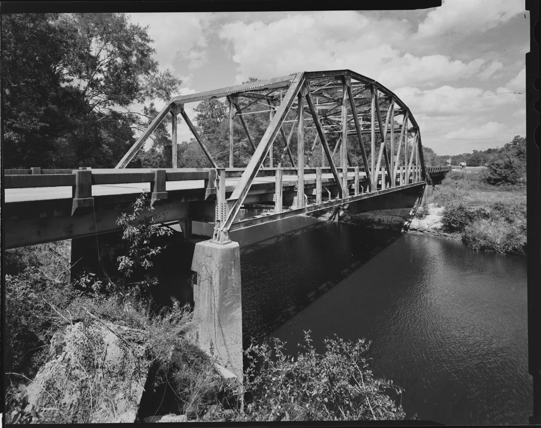 Will Brockenbrough architectural photography for NPS HABS/HAER. &nbsp; Bridge. &nbsp;American southeast, Mississippi. &nbsp; 