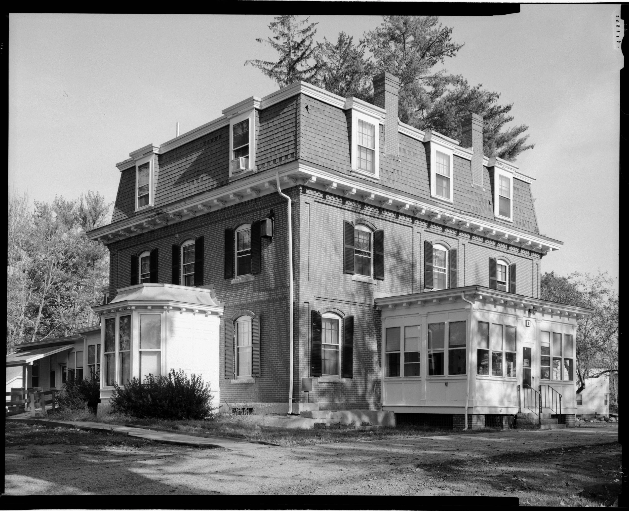  Historic American Buildings Survey (HABS) photograph, Governor's Quarters, Togus ME 