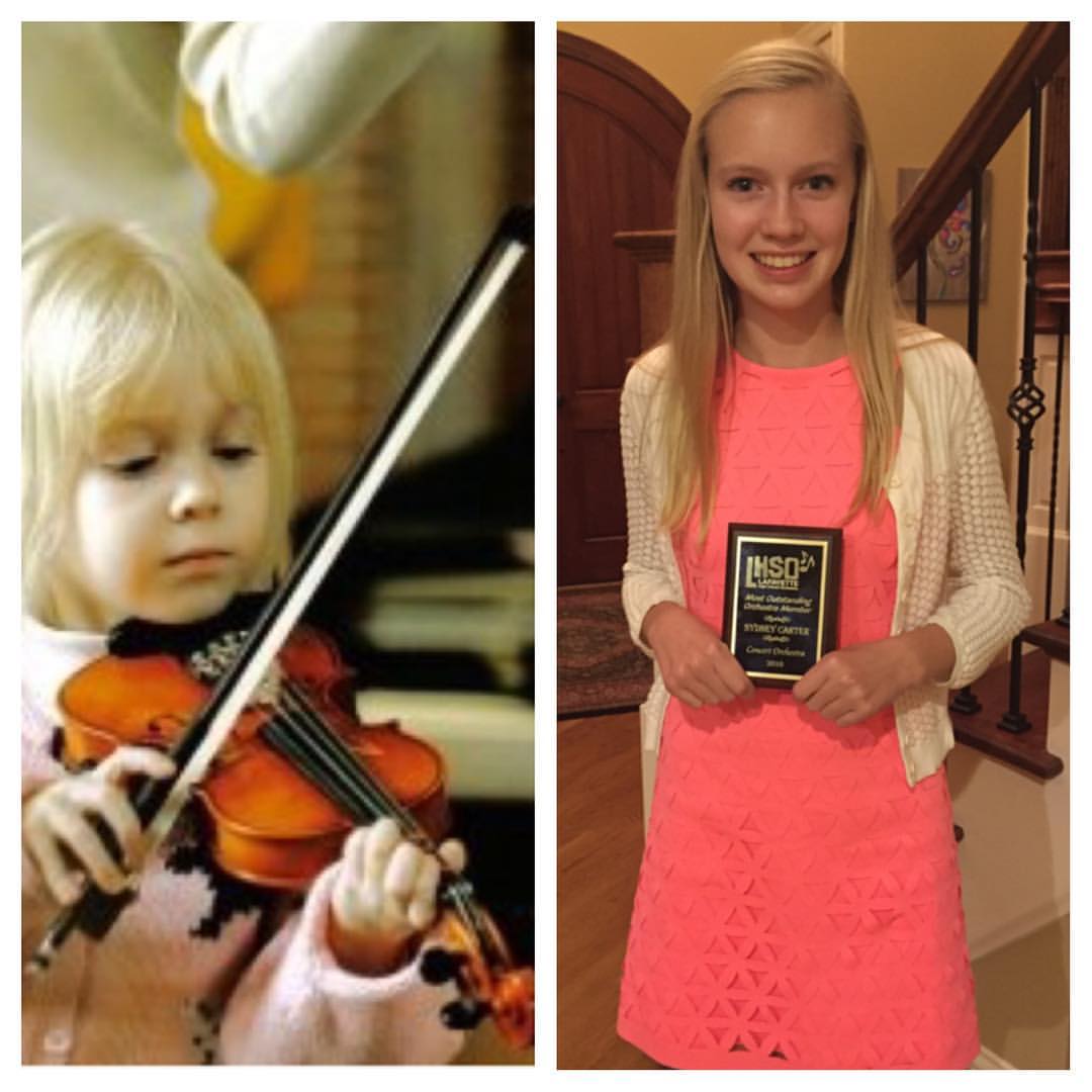 Sydney - From a tiny violin to "Most Outstanding Orchestra Member"