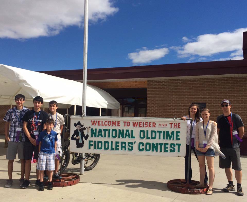 CSS students at the National Oldtime Fiddlers' Contest