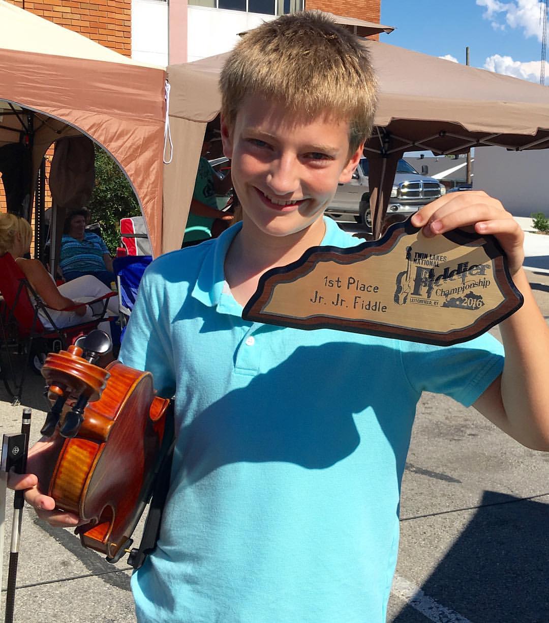 Sam - Twin Lakes National Fiddle Contest Champion