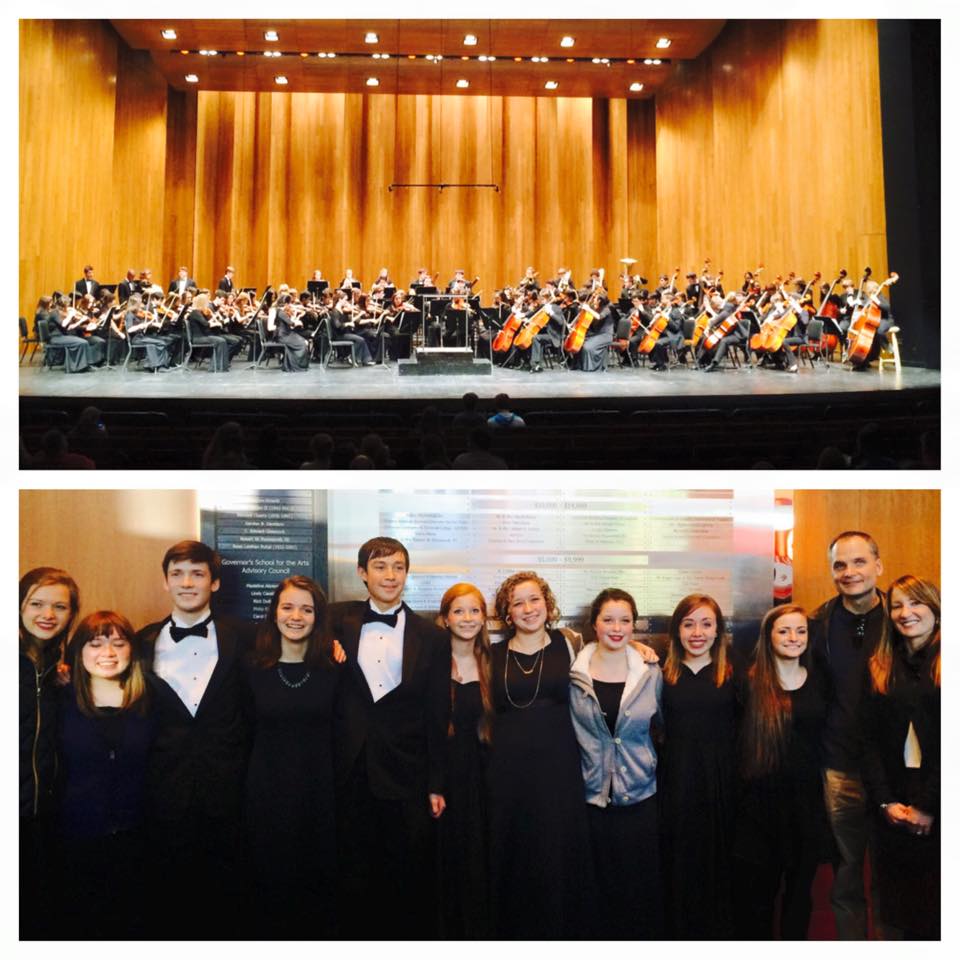 CSS Kentucky All-State Orchestra Students 2015