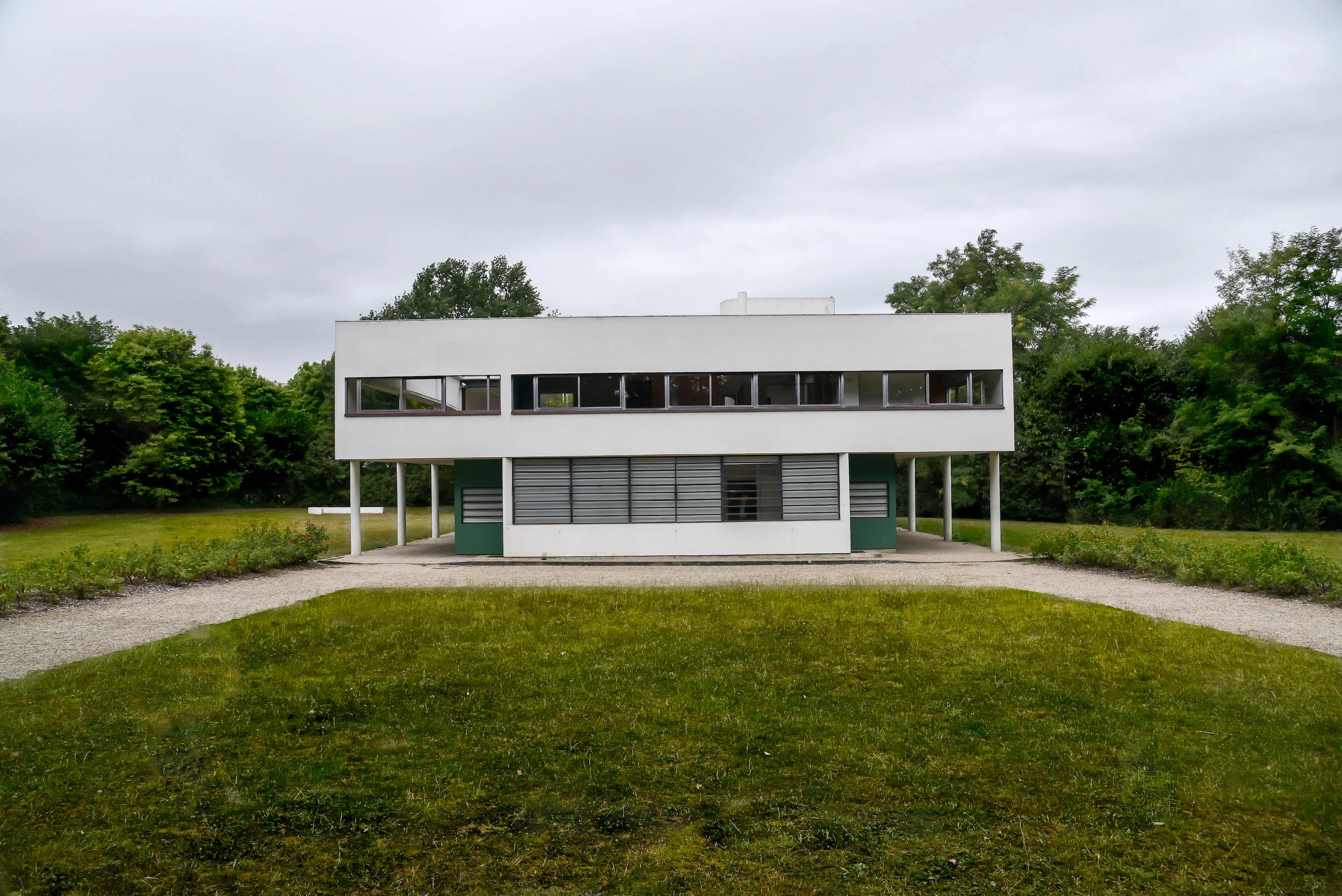 Villa Savoye, Le Corbusier + Pierre jeanneret 2017