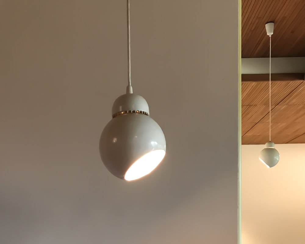 Carré hanging spot or "Bilberry" hanging pendant