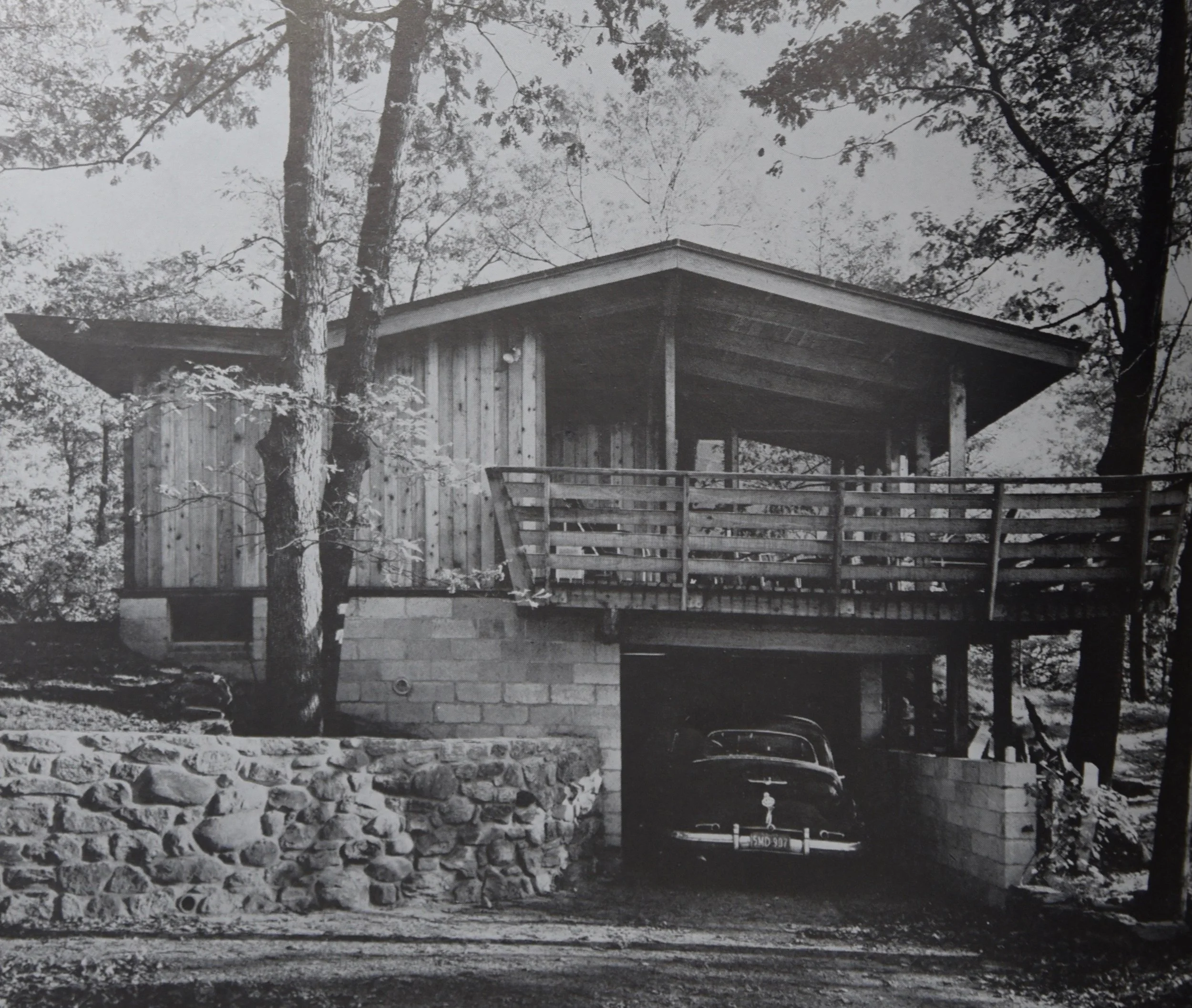 Our House photographed just after completion, 1950. PHOTOgrapher: Lionel Freedman
