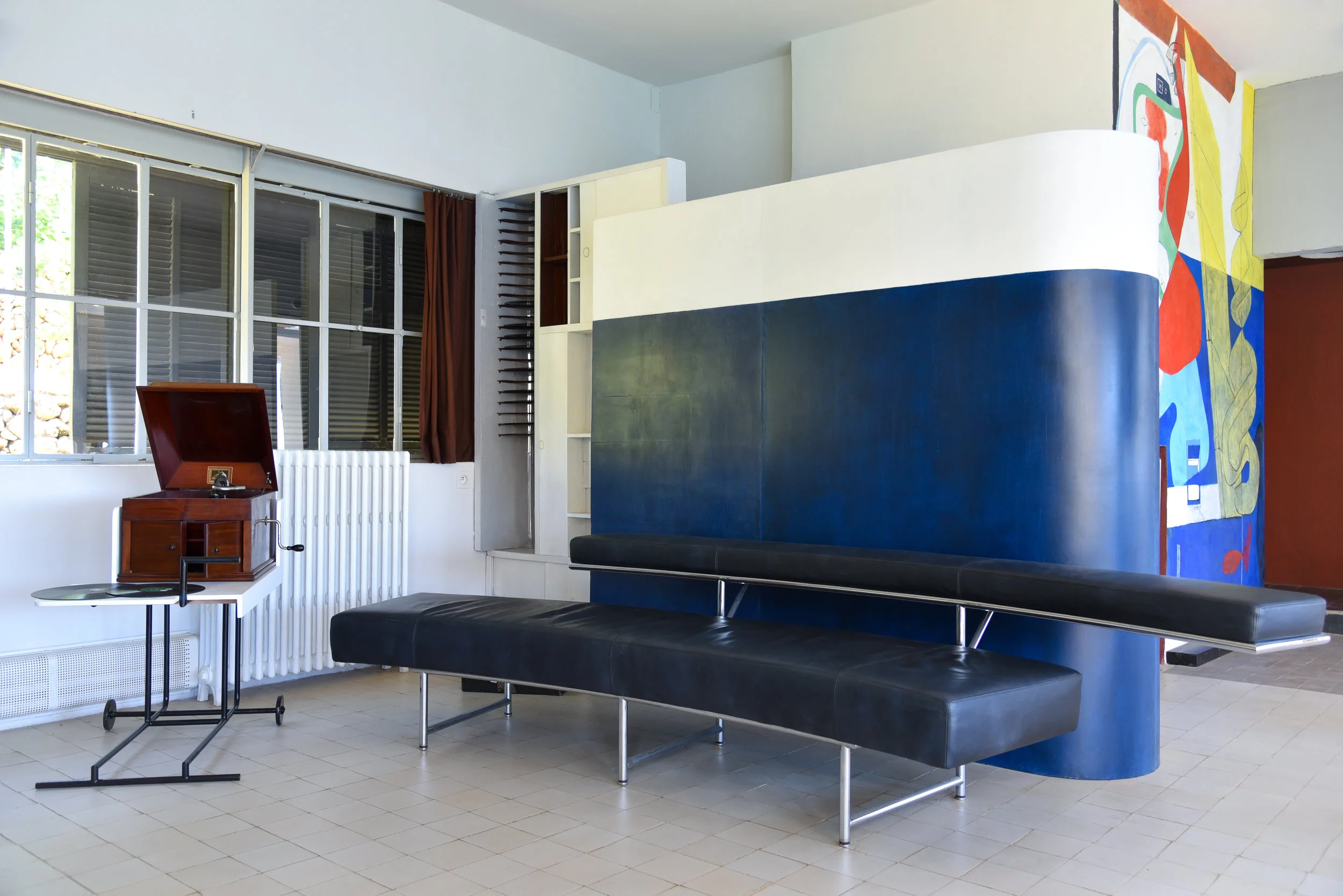 music corner in the main salon
