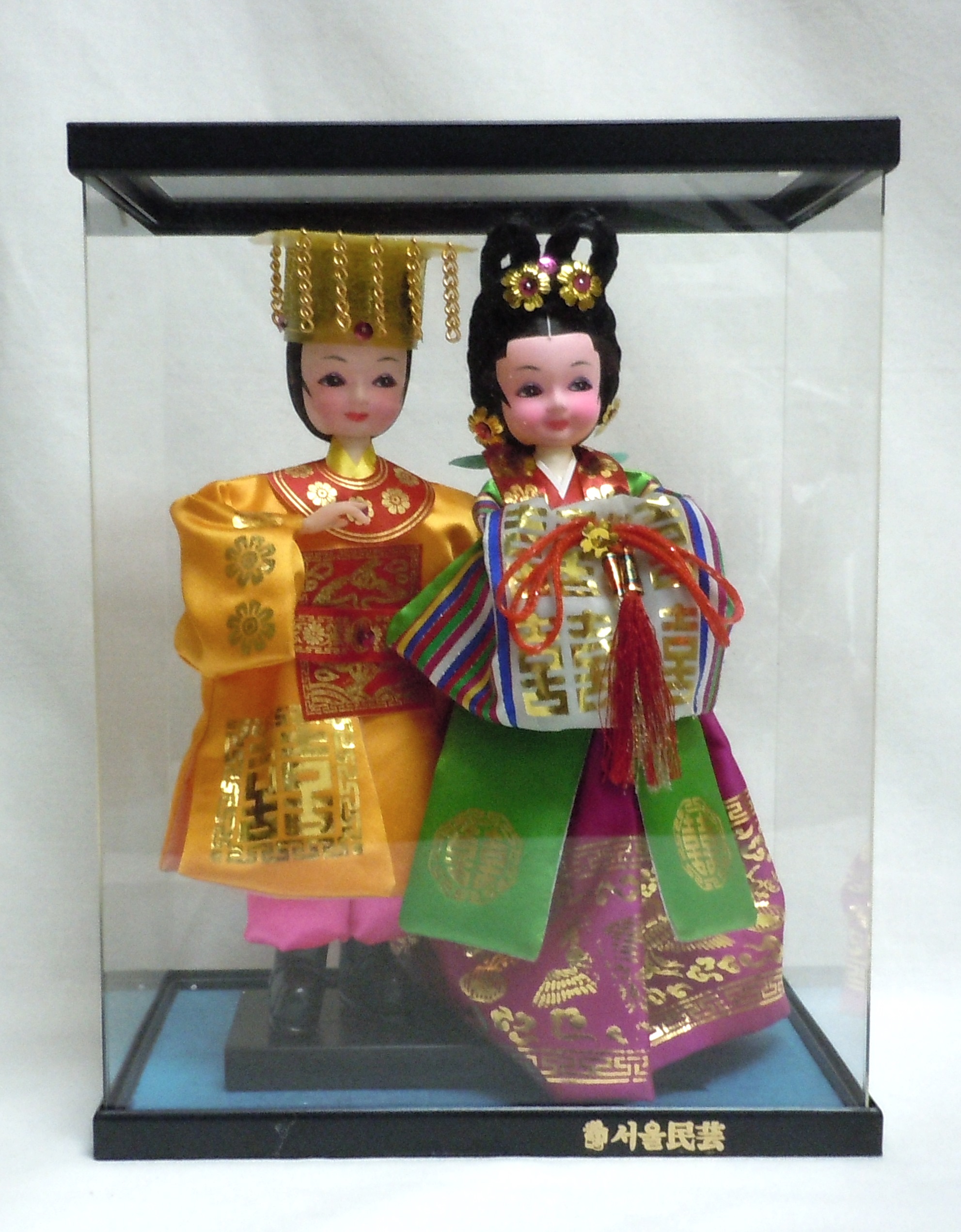 Korean Royal Wedding Bride Groom Dolls Koreana Gifts