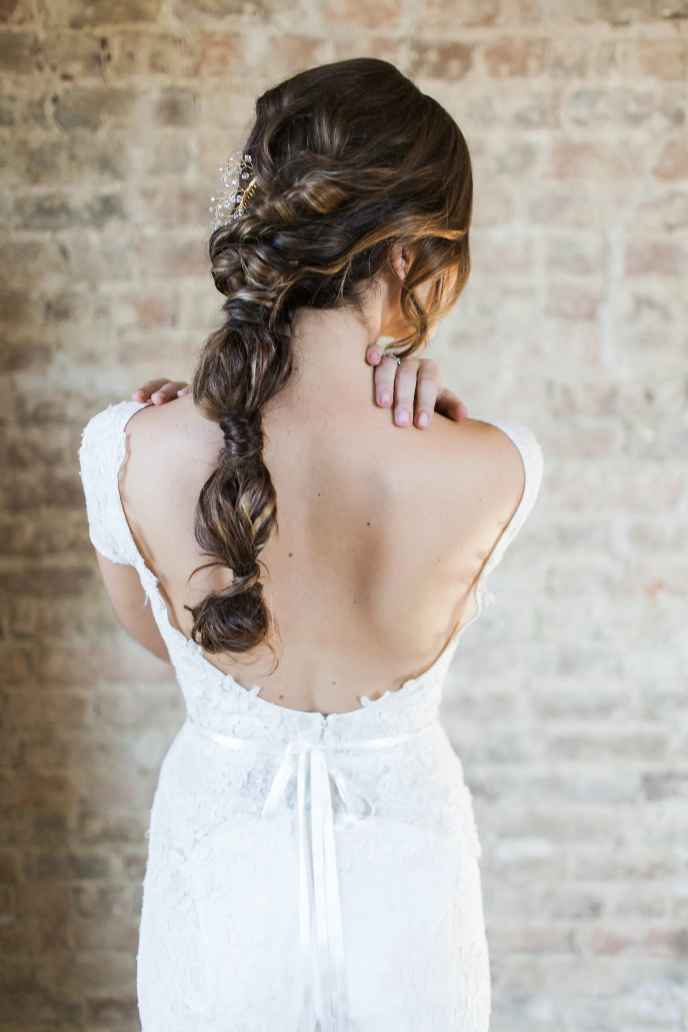 Beaded Bridal Hair Comb