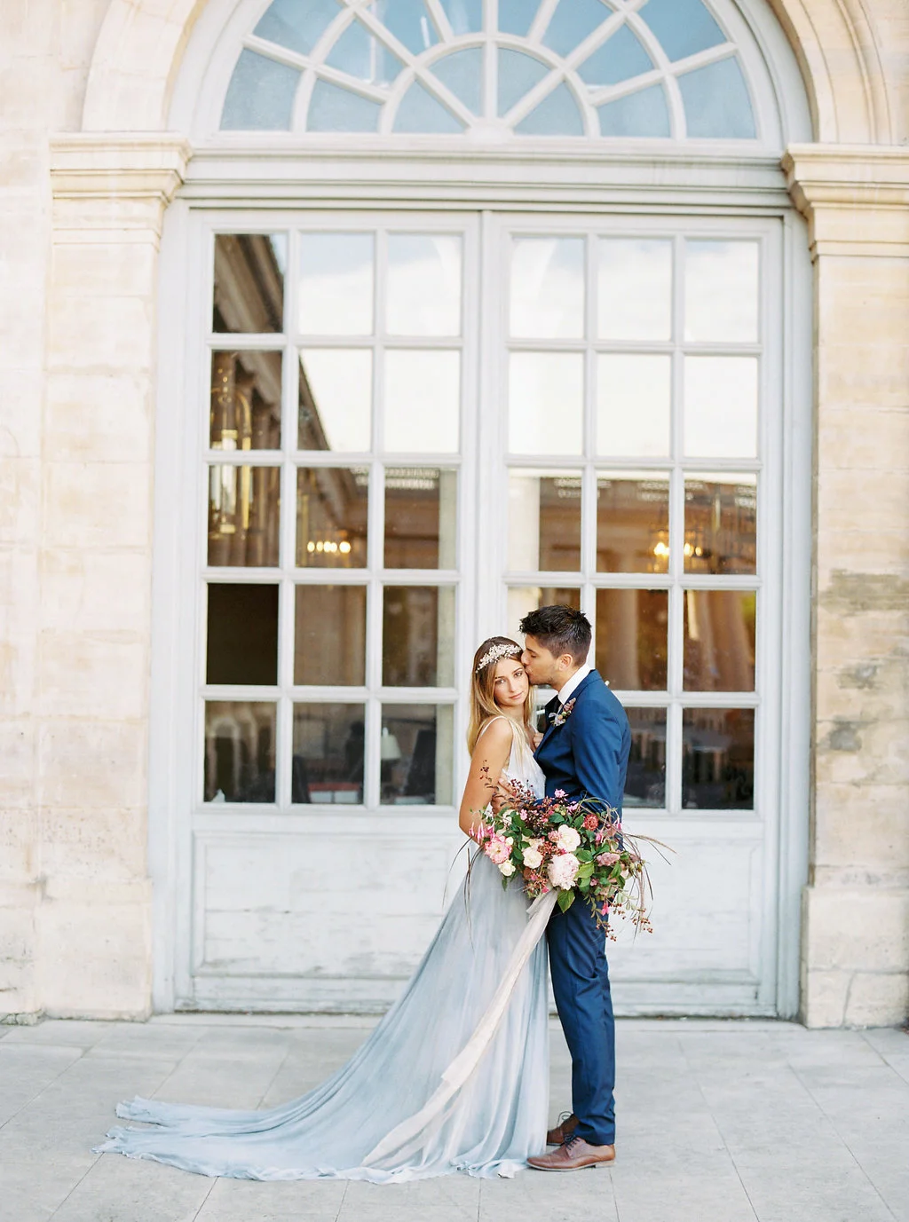 Beaded Bridal Flower Crown