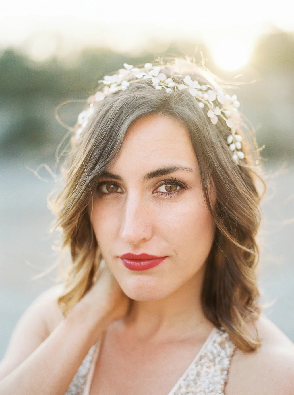 Bridal Flower Headpiece