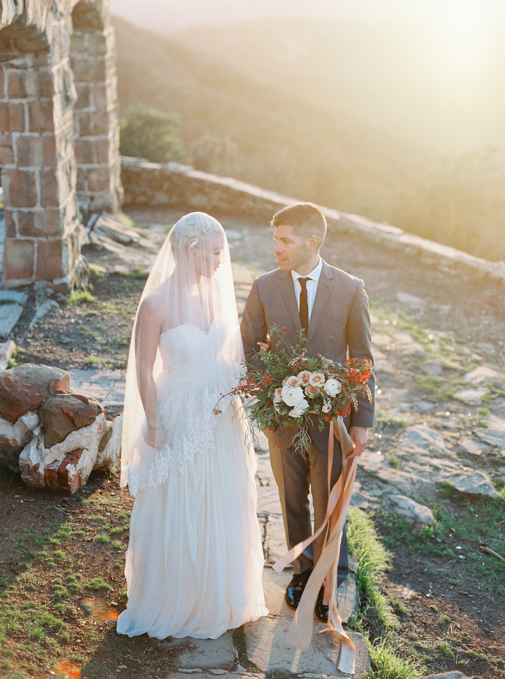 Lace Bridal Drop Circle Veil