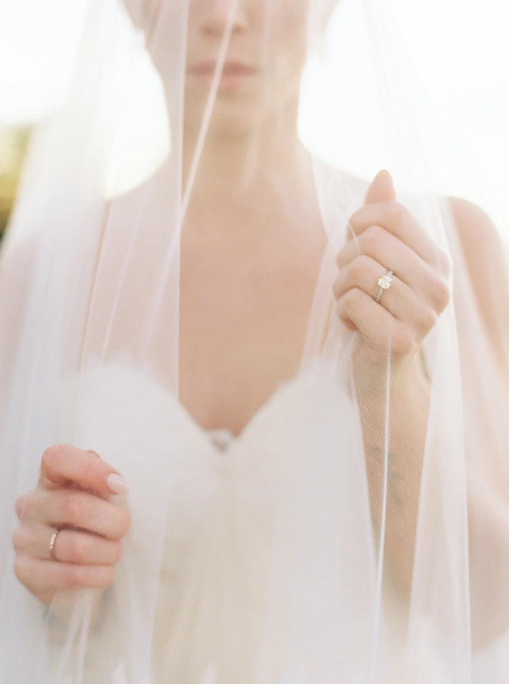 Bridal Drop Circle Veil