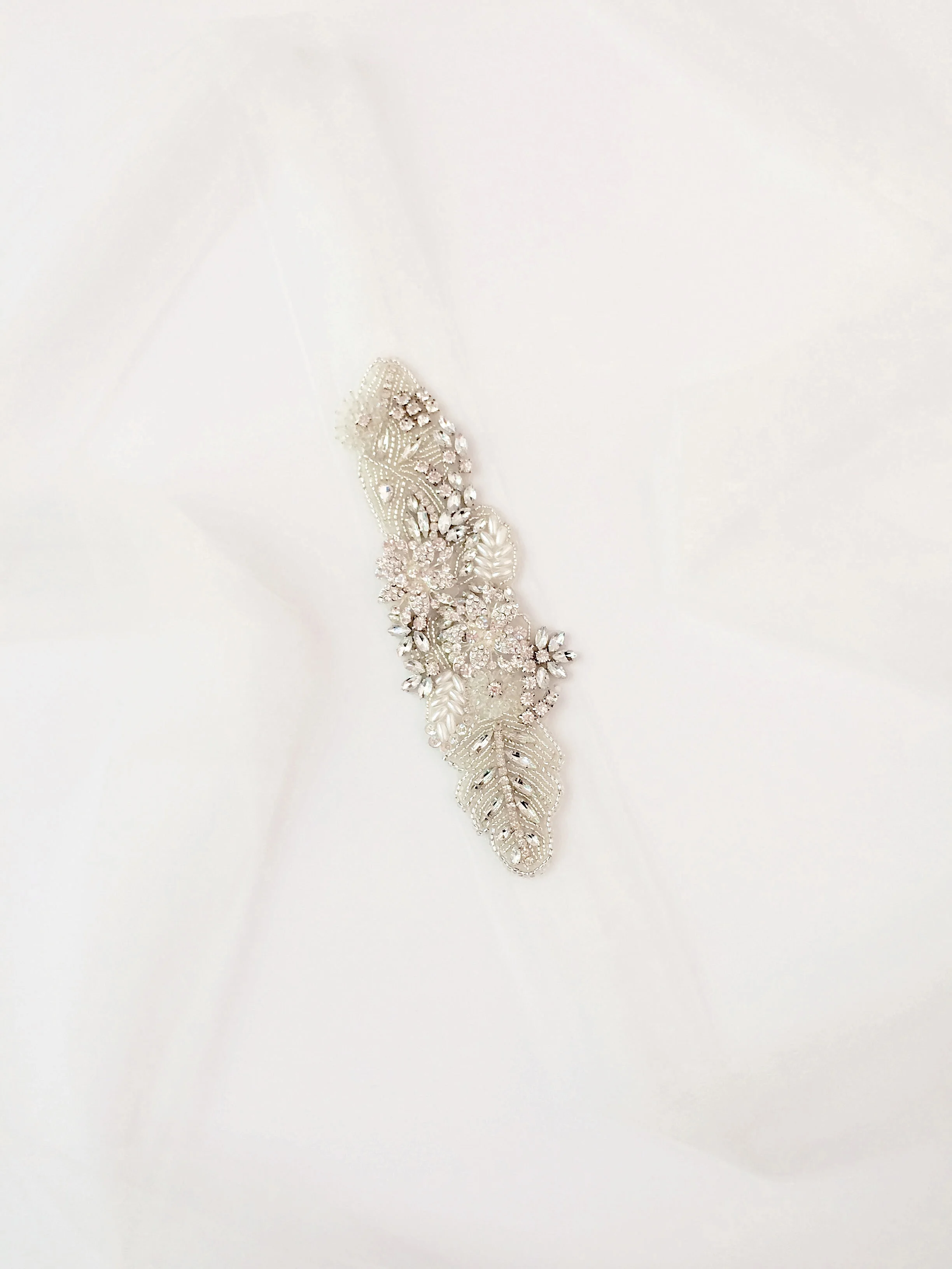 Rhinestone and Pearl Bridal Belt