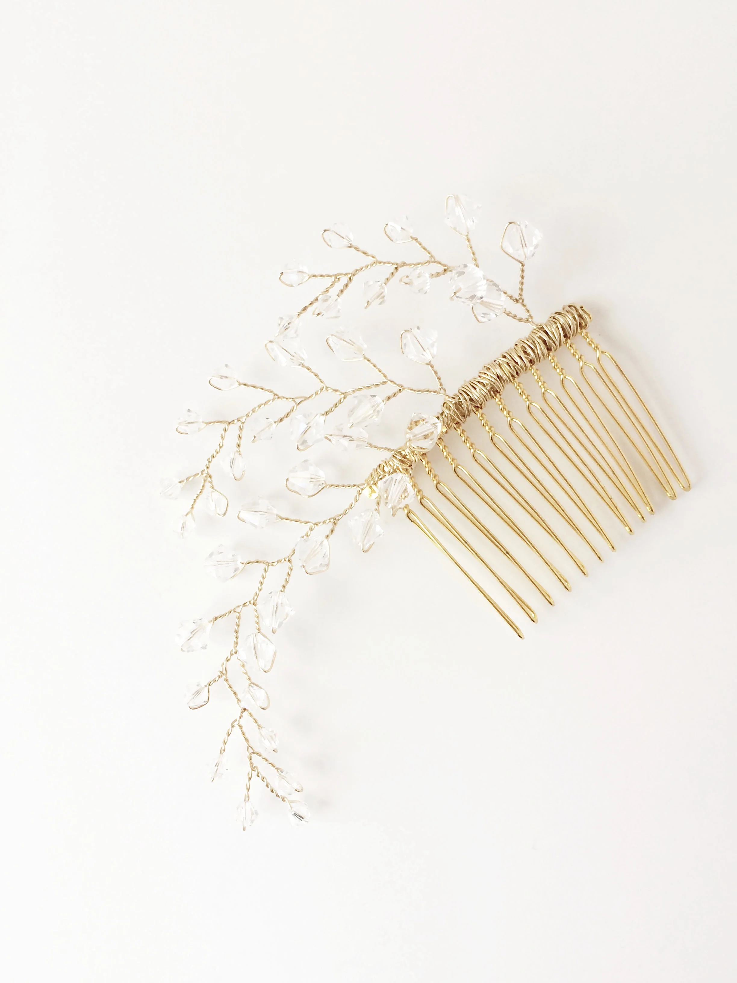 Beaded Bridal Hair Comb