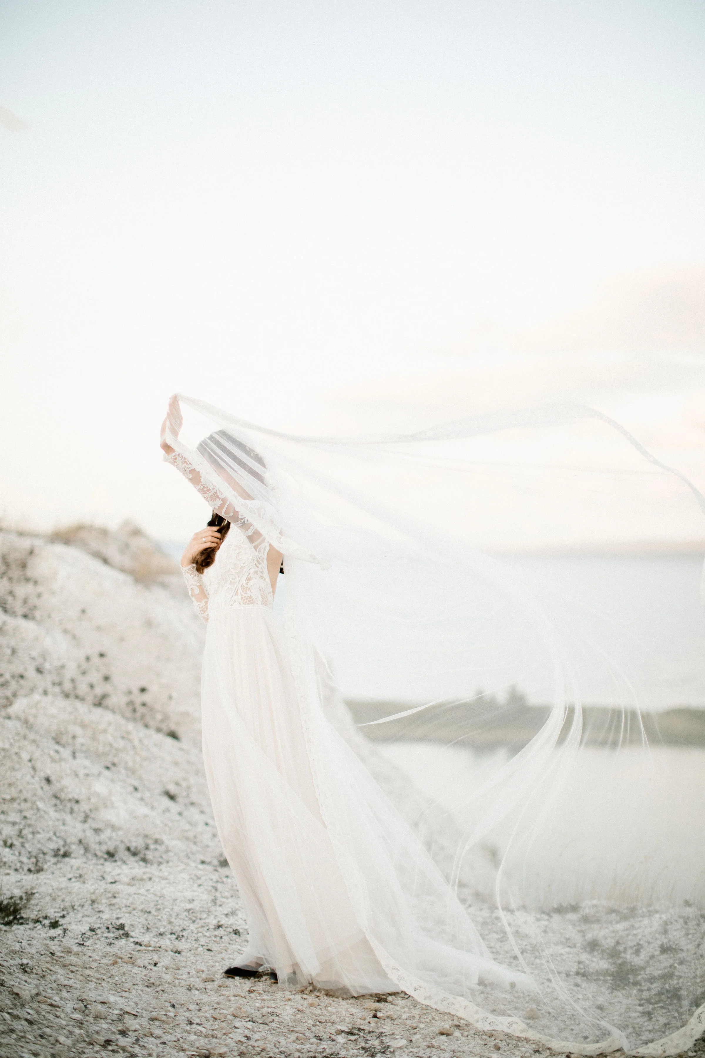 Lace Drop Veil- Alice & Mae Bridal
