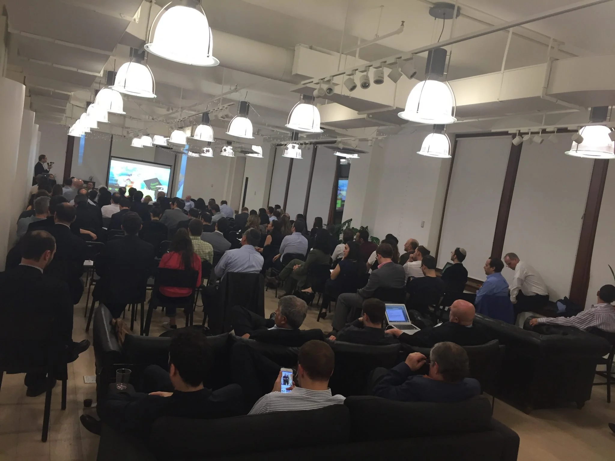 Series A Pitch event in partnership with Israel Economic Mission, New York City, 2016. 
