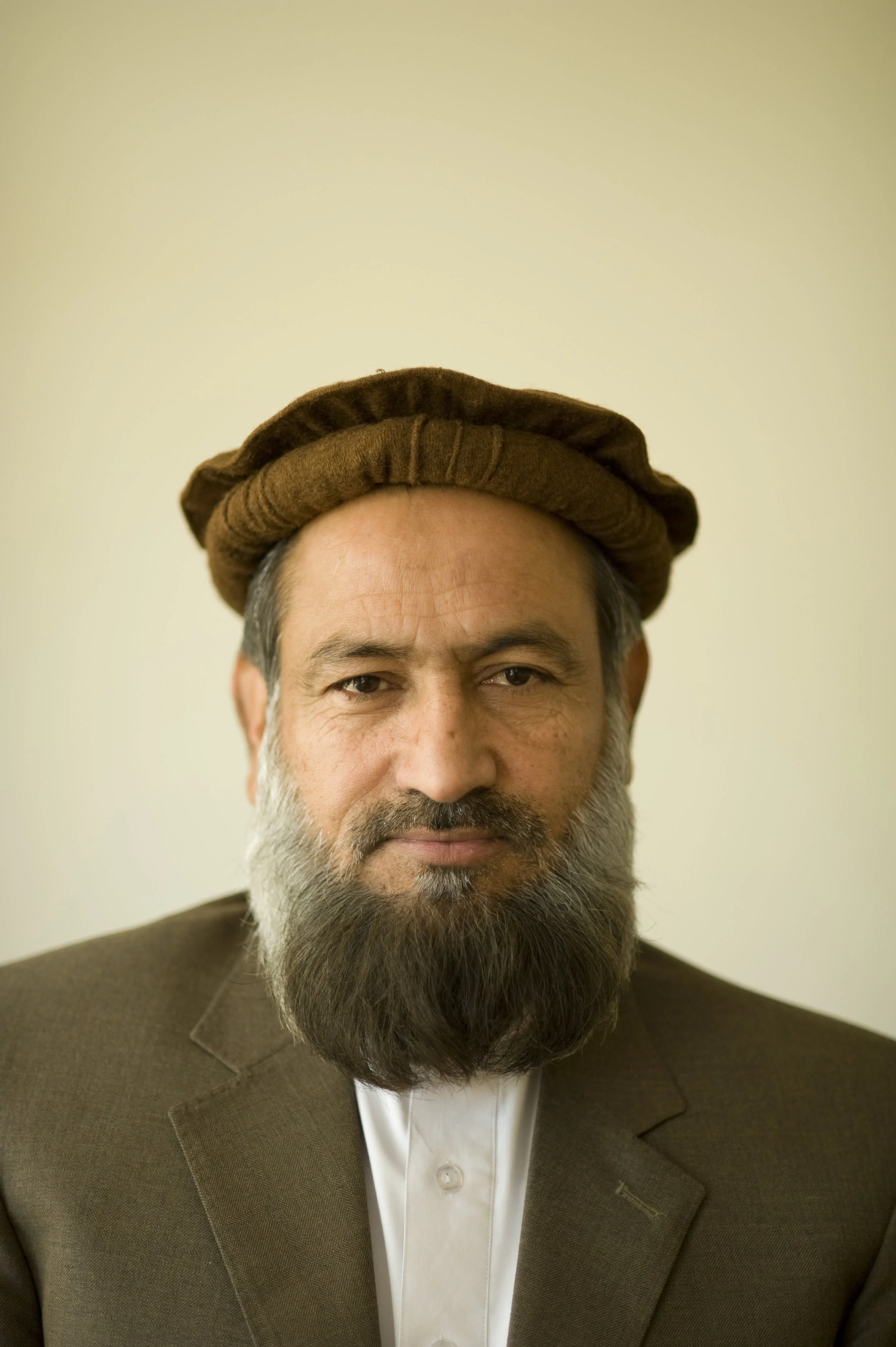 Mawlawi Attaullah Ludin, senior Hizb-e Islami member and former MP. April 2012.