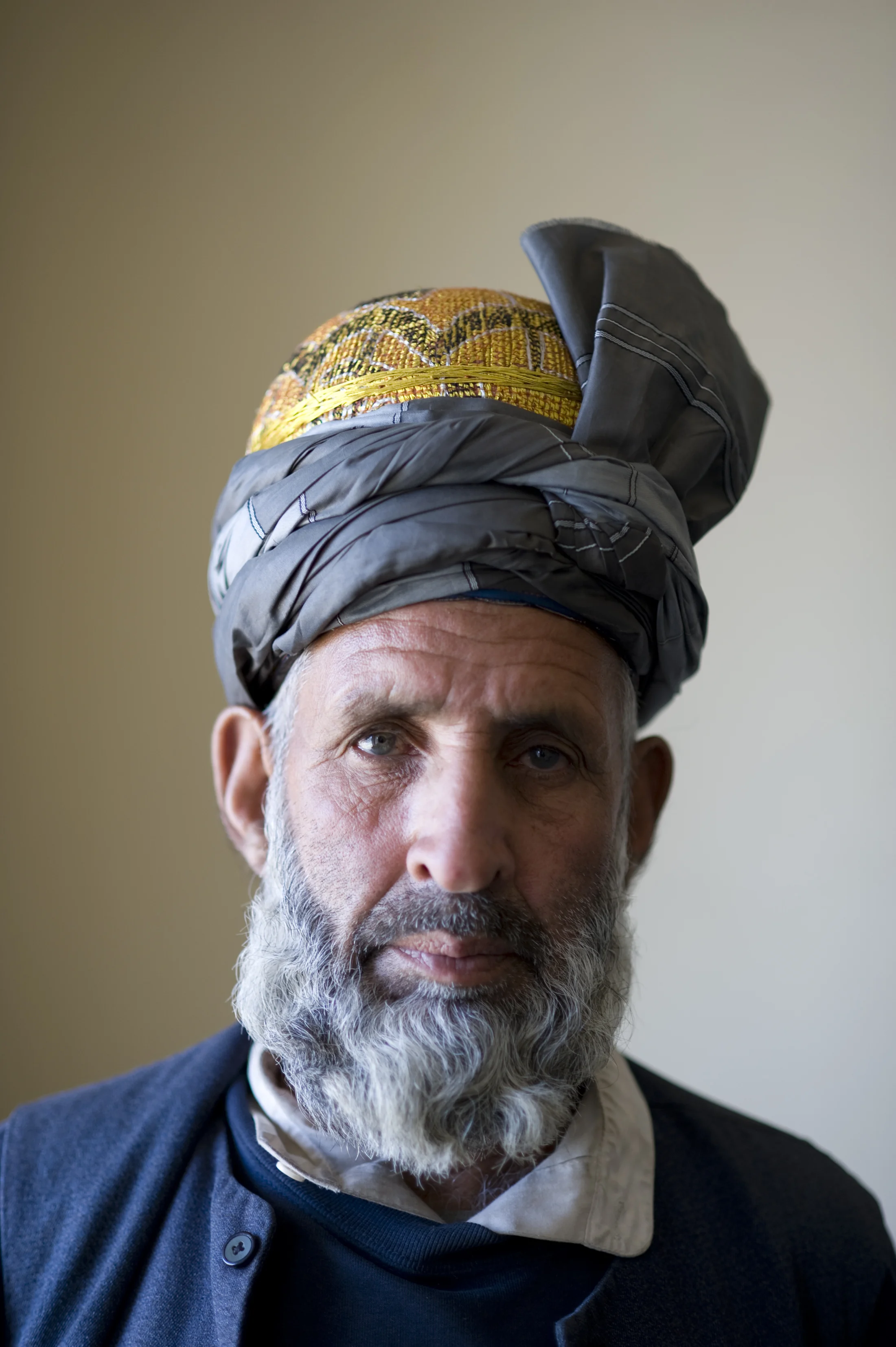 Malik Ayoub Khan, a tribal elder from the Khyber agency in Pakistan. December 2010.