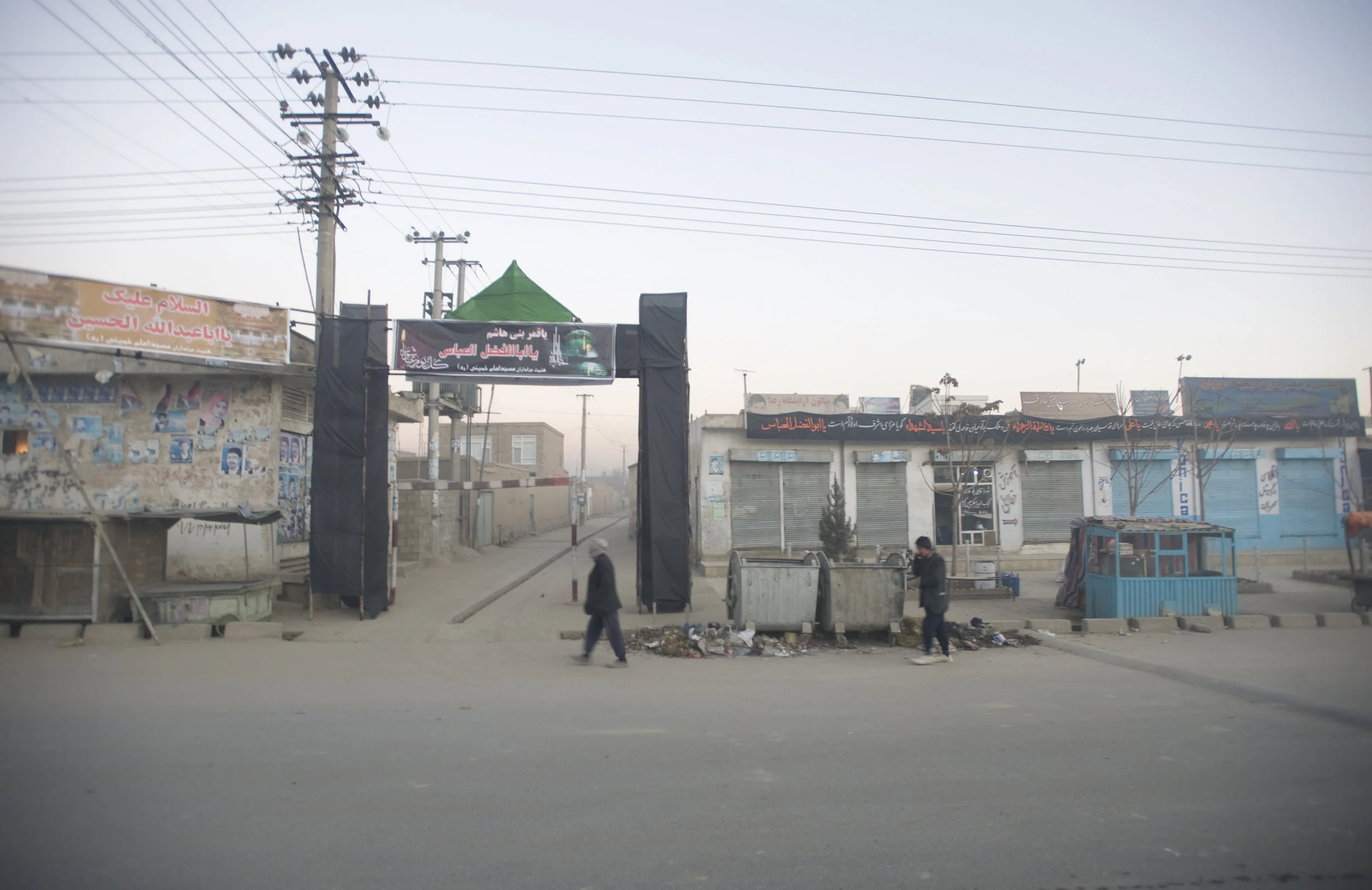 Between Dashti Barchi and Pul-e-Sorkhta during Muharram, December 2010.