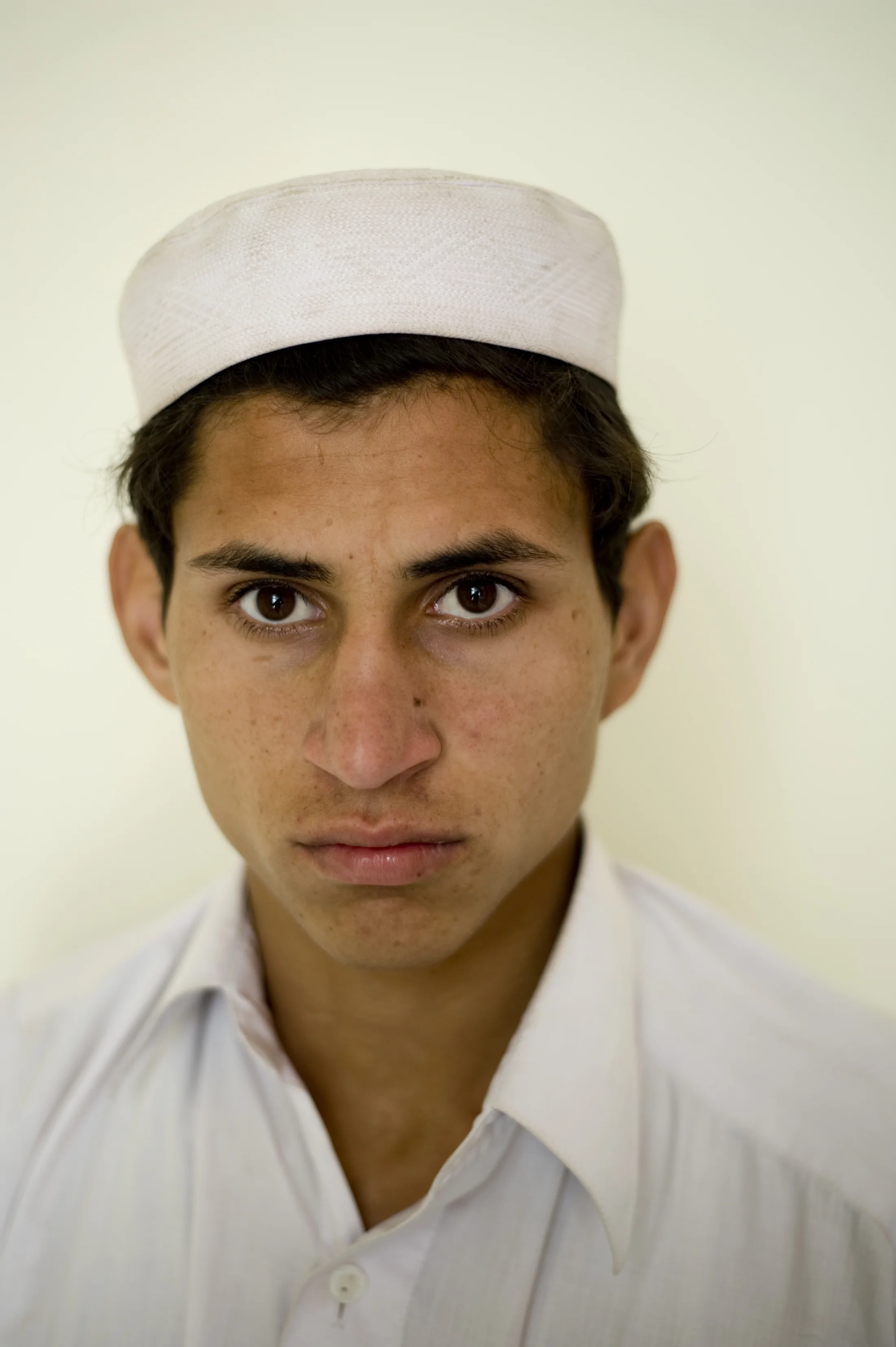 In July 2008 a US air strike on a wedding party in Nangarhar province killed 47 civilians, turning local people who had once opposed the Taliban into ardent critics of the occupation. Atiqullah, 16, was the groom that day. Among the dead were his wife, three brothers, two sisters and one of his father's wives. Jalalabad, December 2009.