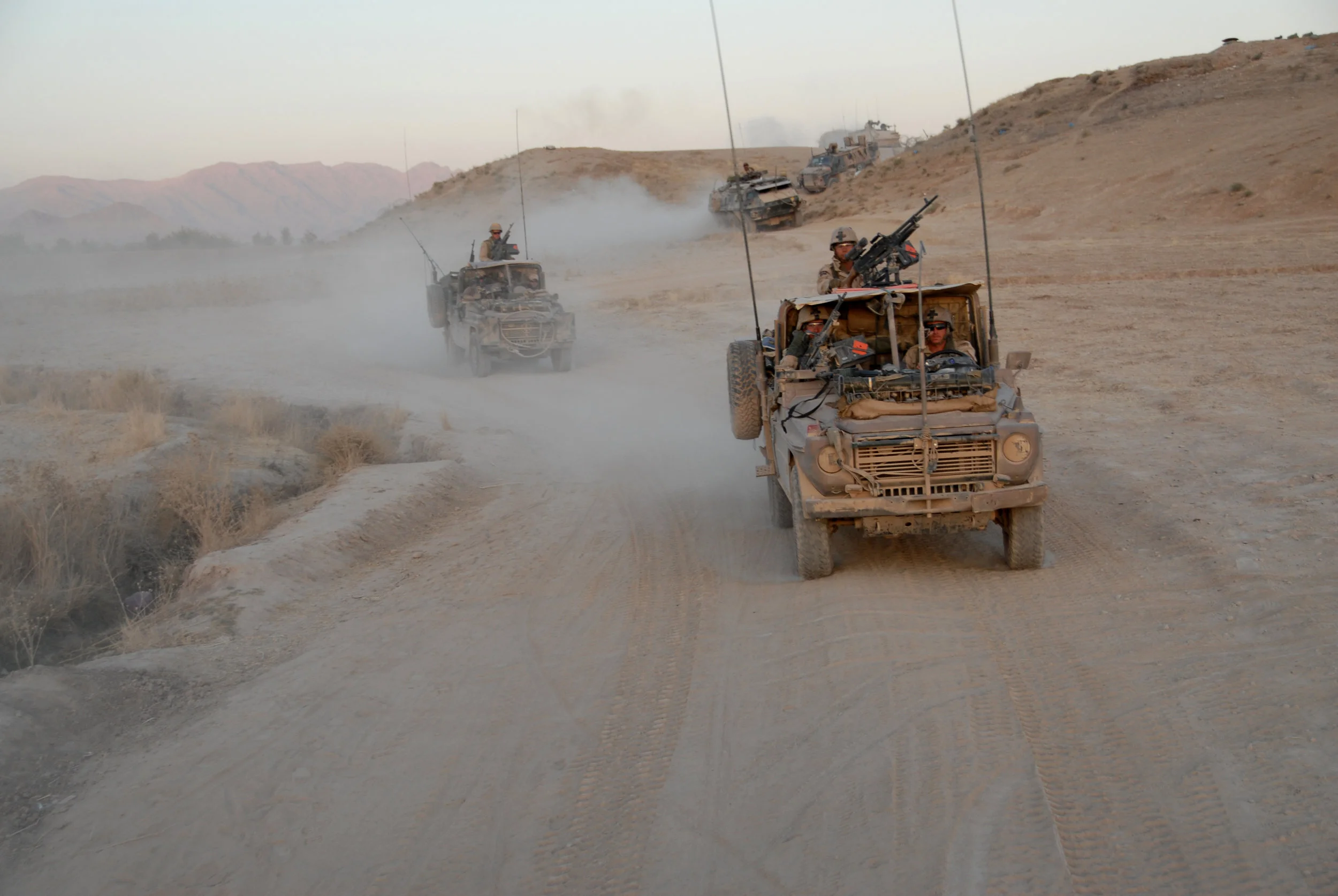 Dutch troops, Uruzgan province. October 2007.