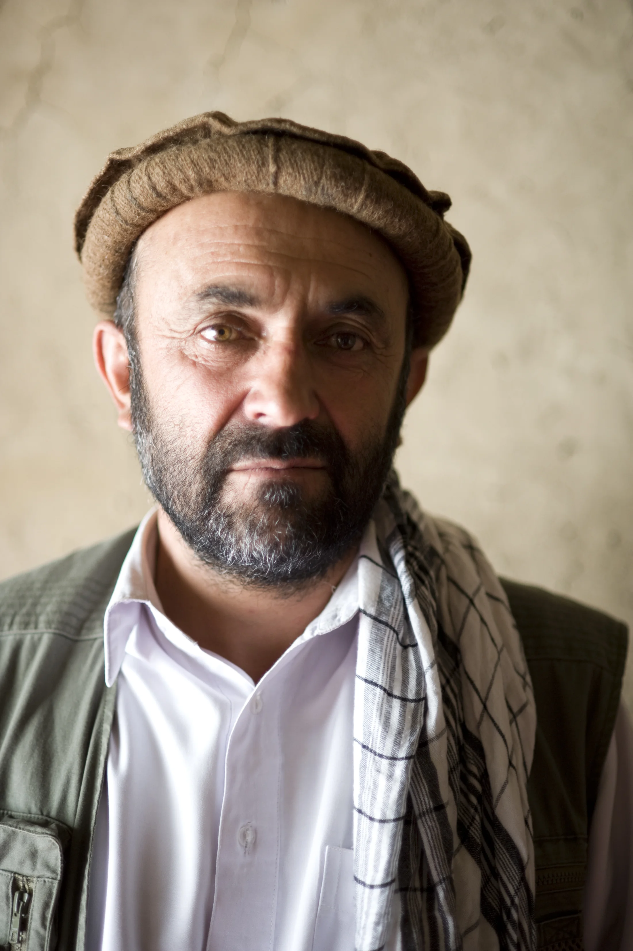 Abdul Habib, a former mujahideen commander under Ahmad Shah Massoud. August 2010.