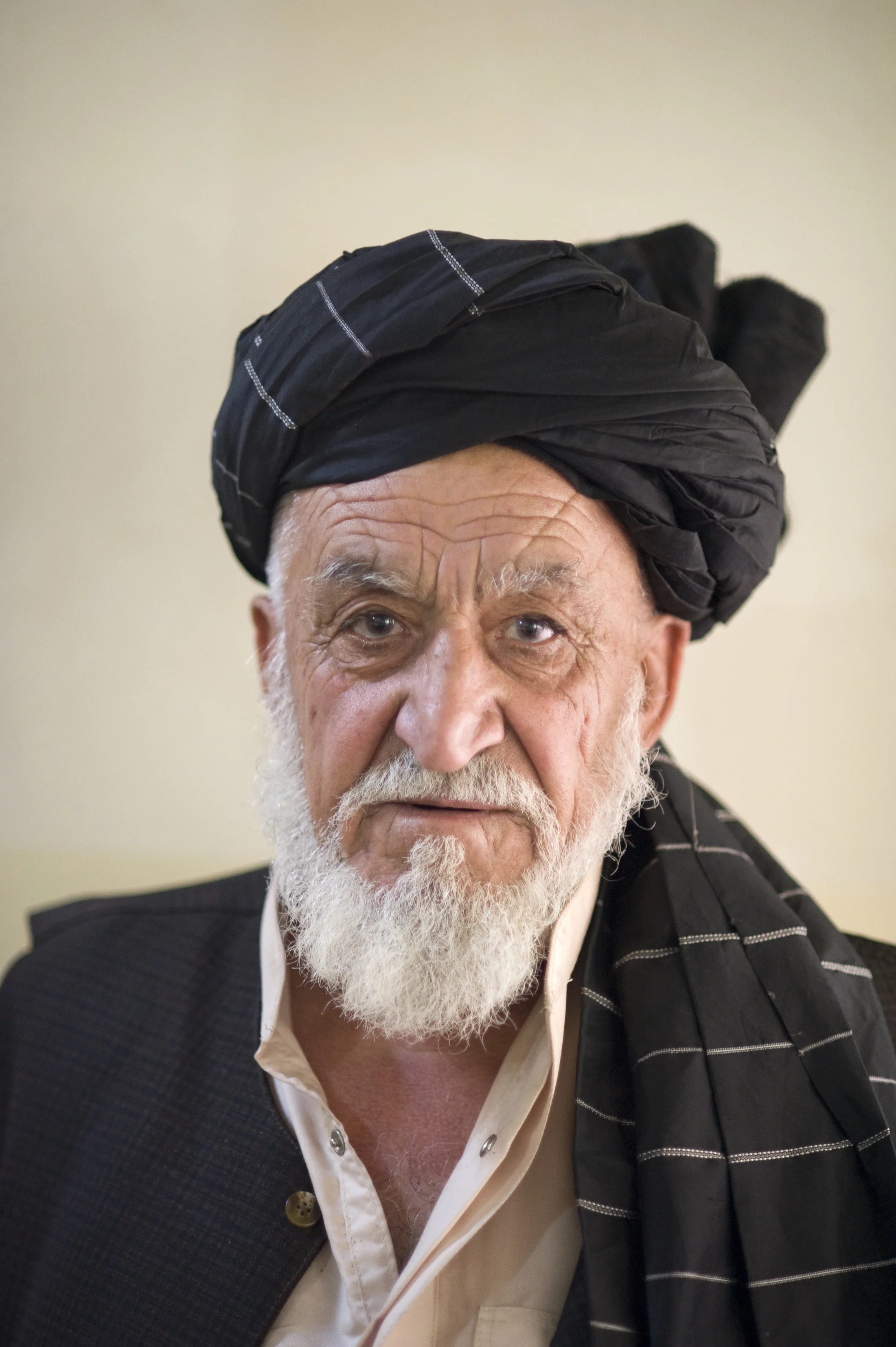 Ahmad Shah Khan Achekzai, a former MP for Kandahar province. September 2011.