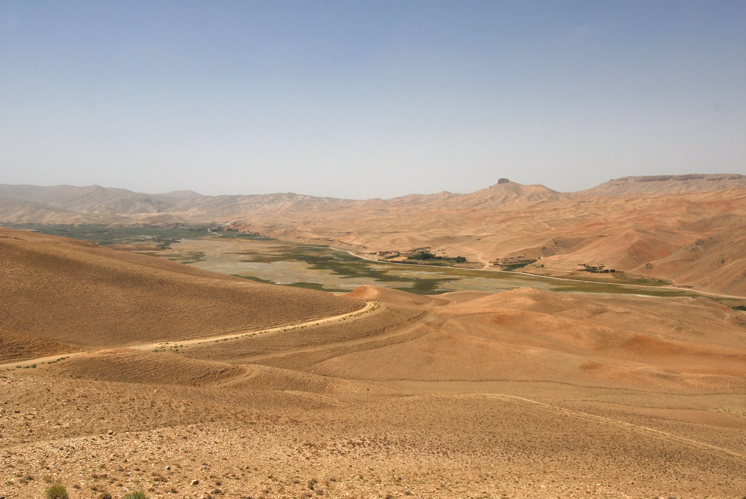 Dragon Valley, Bamiyan province. August 2008.