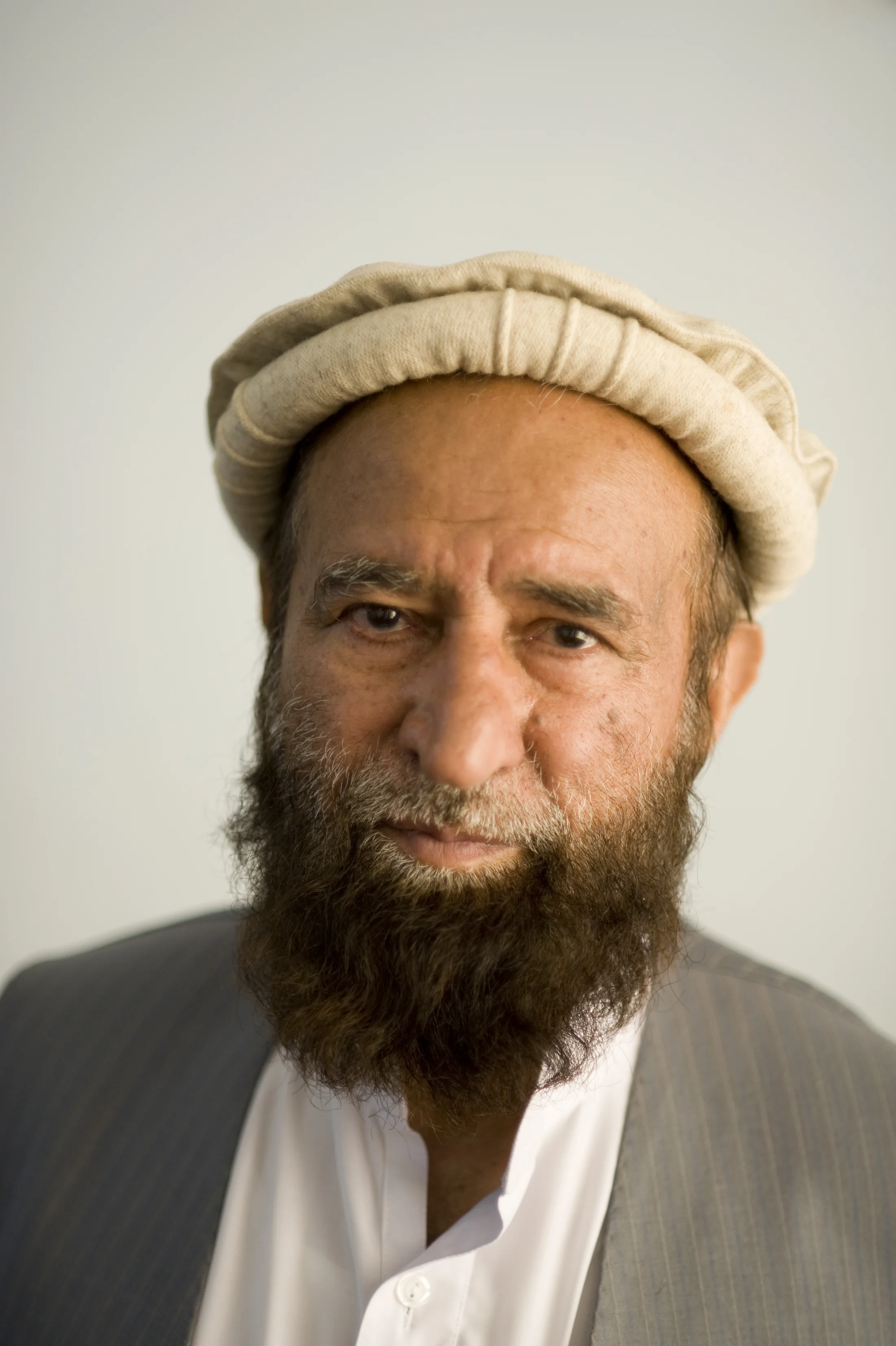 Engineer Ahmad Shah Ahmadzai, prime minister in the mujahideen government. May 2013.