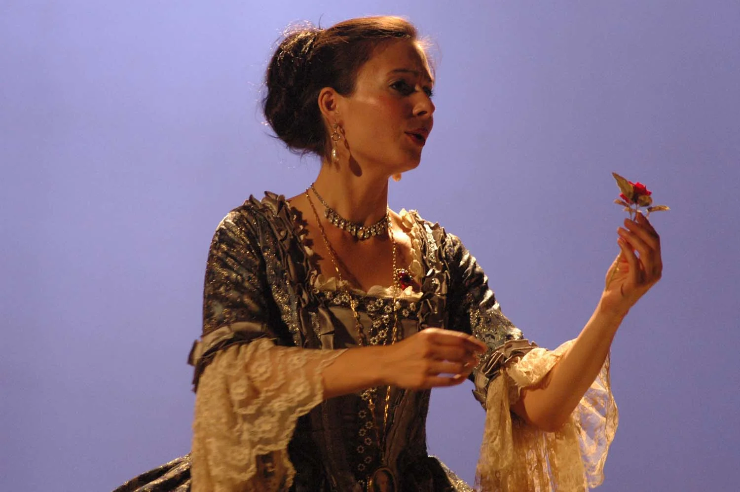 That's me singing the role of the Countess in Mozart's  Le Nozze di Figaro.