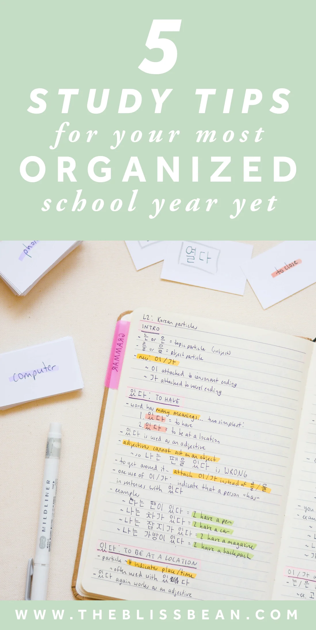 2 - Blog post cover image - 5 study tips.jpg