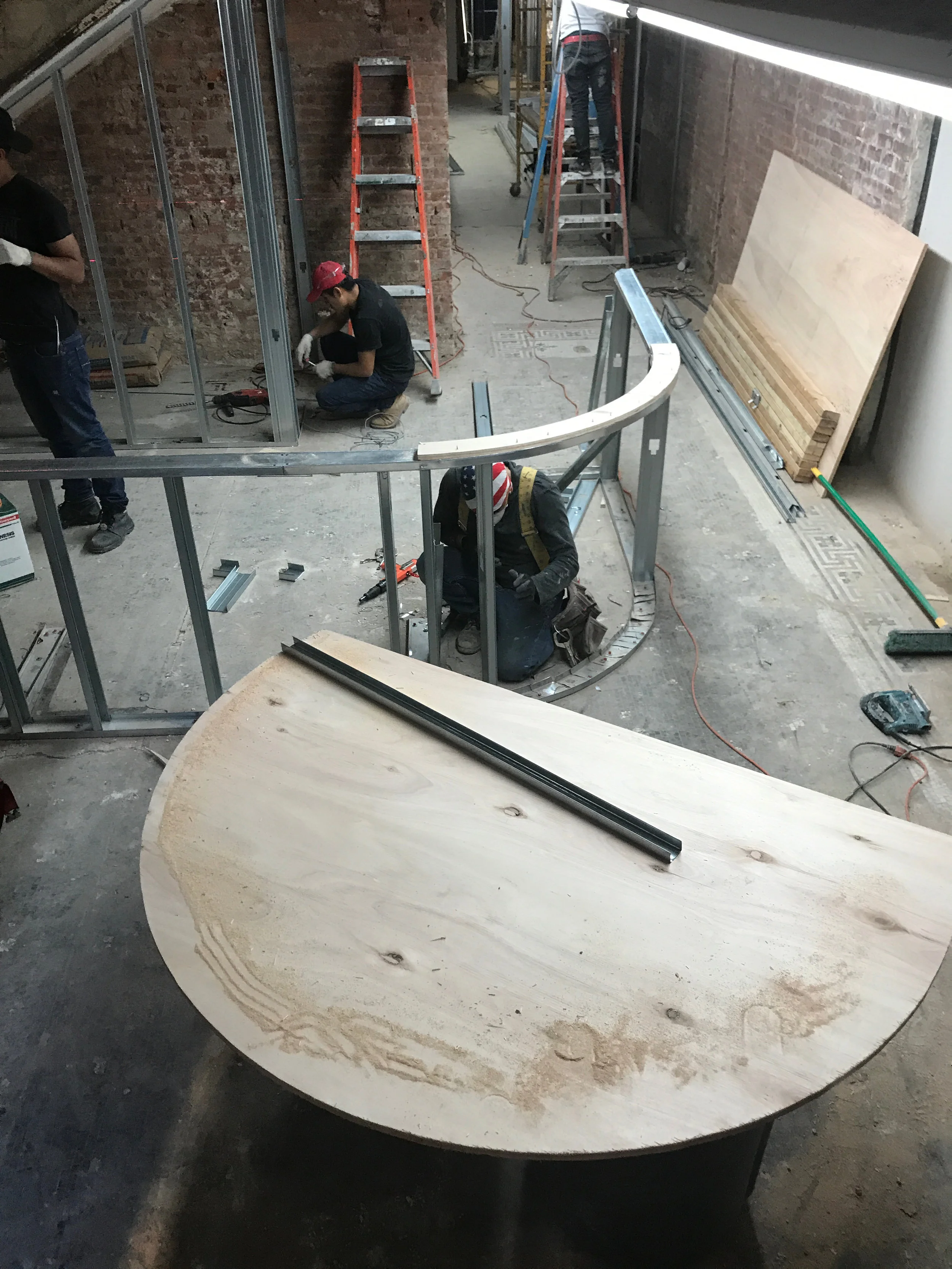 Buildout/Progress 10.9.2017