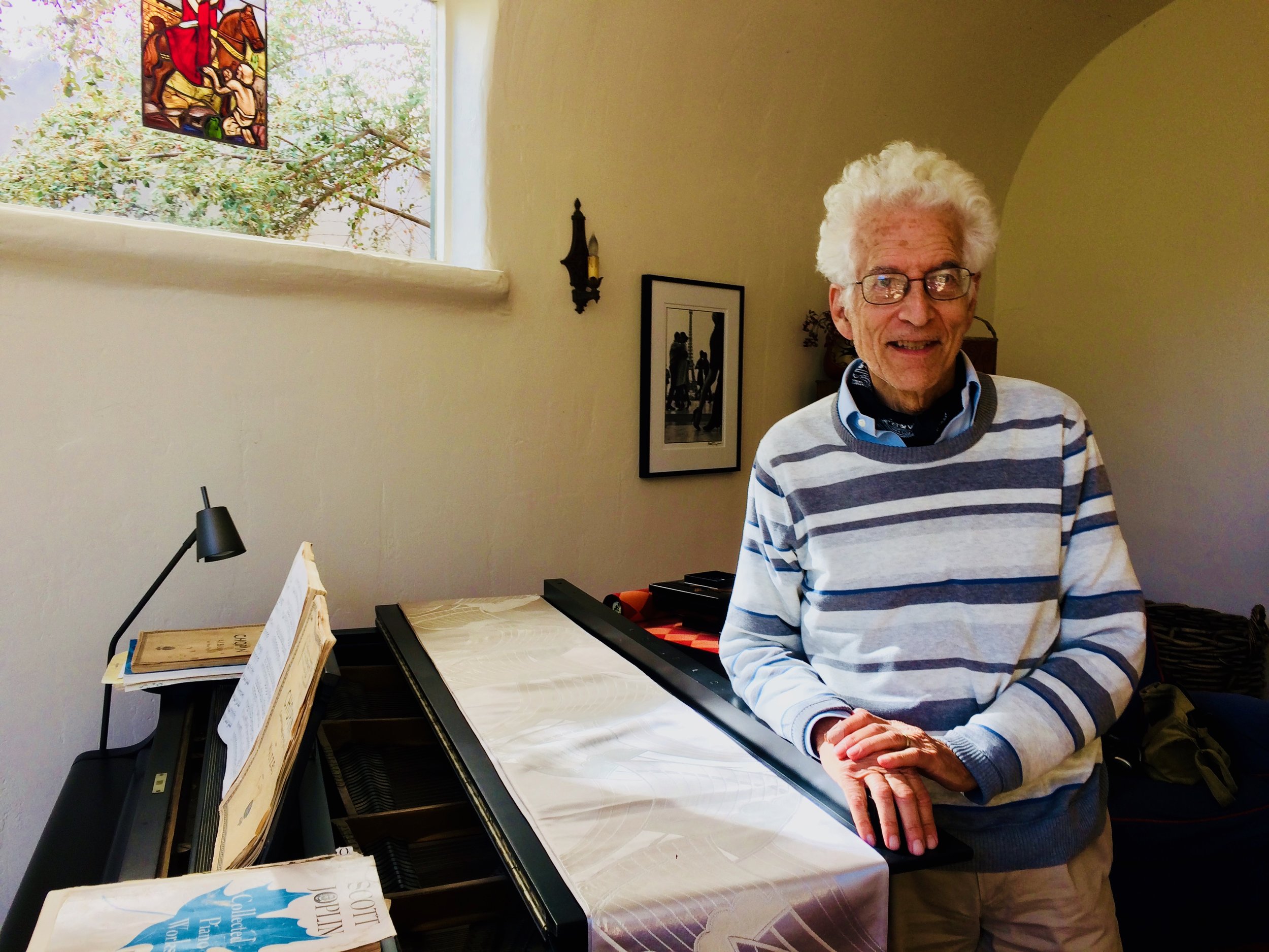  Former Rolling Stone Publisher Alan Rinzler at his home in Berkeley, CA.&nbsp; Rinzler, after calling Hunter S. Thompson a racist, suggests Oscar Acosta had every reason to feel betrayed by Thompson’s portrayal of him as a 300-pound Samoan.&nbsp;   