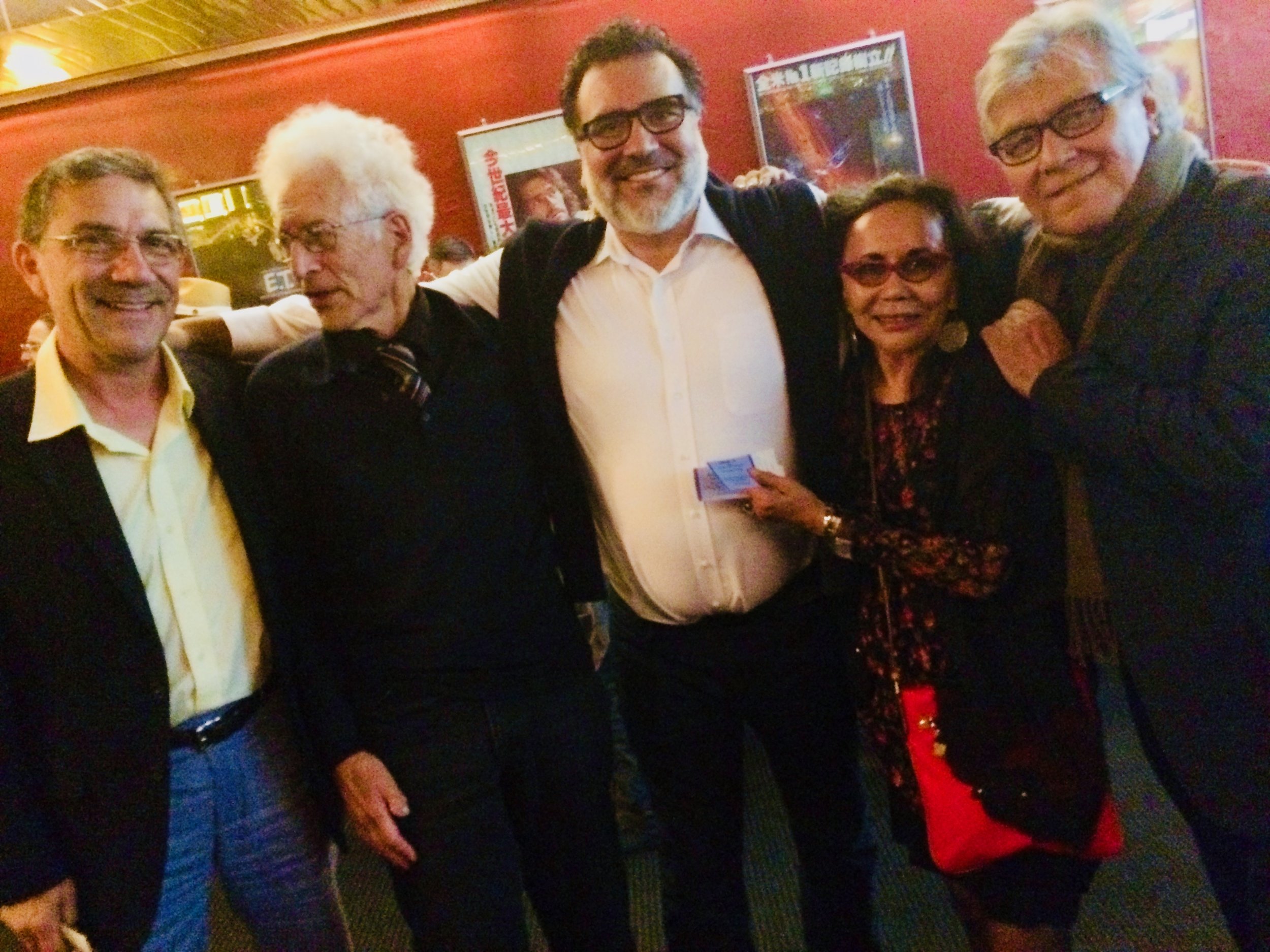  Marco Acosta, Alan Rinzler, Phillip Rodriguez, Anita Acosta and Ricardo Lopez at the San Francisco Latino Film Festival. 