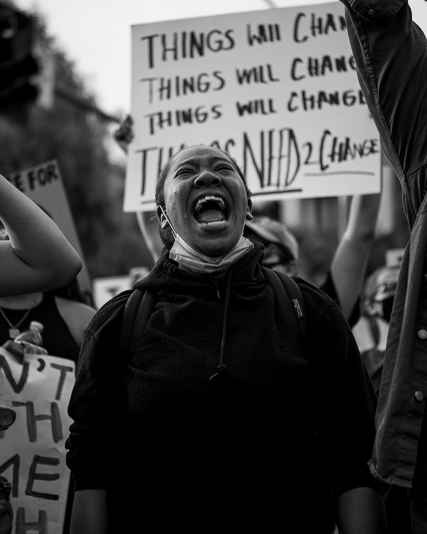 we see their pain, we see their suffering, we see the injustice. now it&rsquo;s time for them to see us standing by their side! because until black lives matter, no one&lsquo;s life will - if you stand silently on the sidelines you're enabling and al