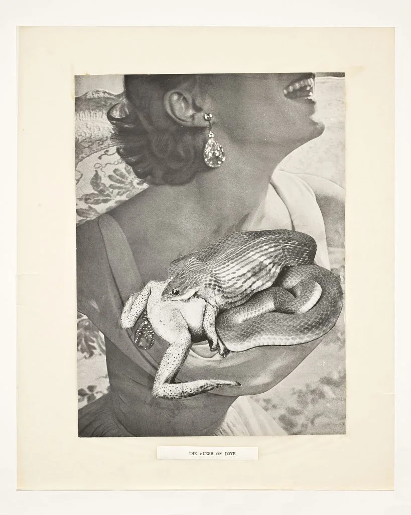 Helen & Pat Adam, The Flesh of Love , San Francisco collage,1950s–1964. Credit: James A. Ulrich.