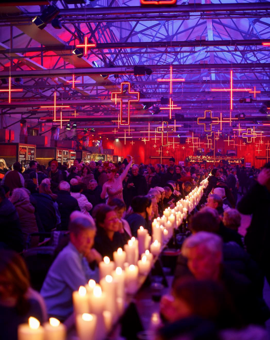 The festivities at the Winter Feast, photo credit: The City of Hobart and MoNA