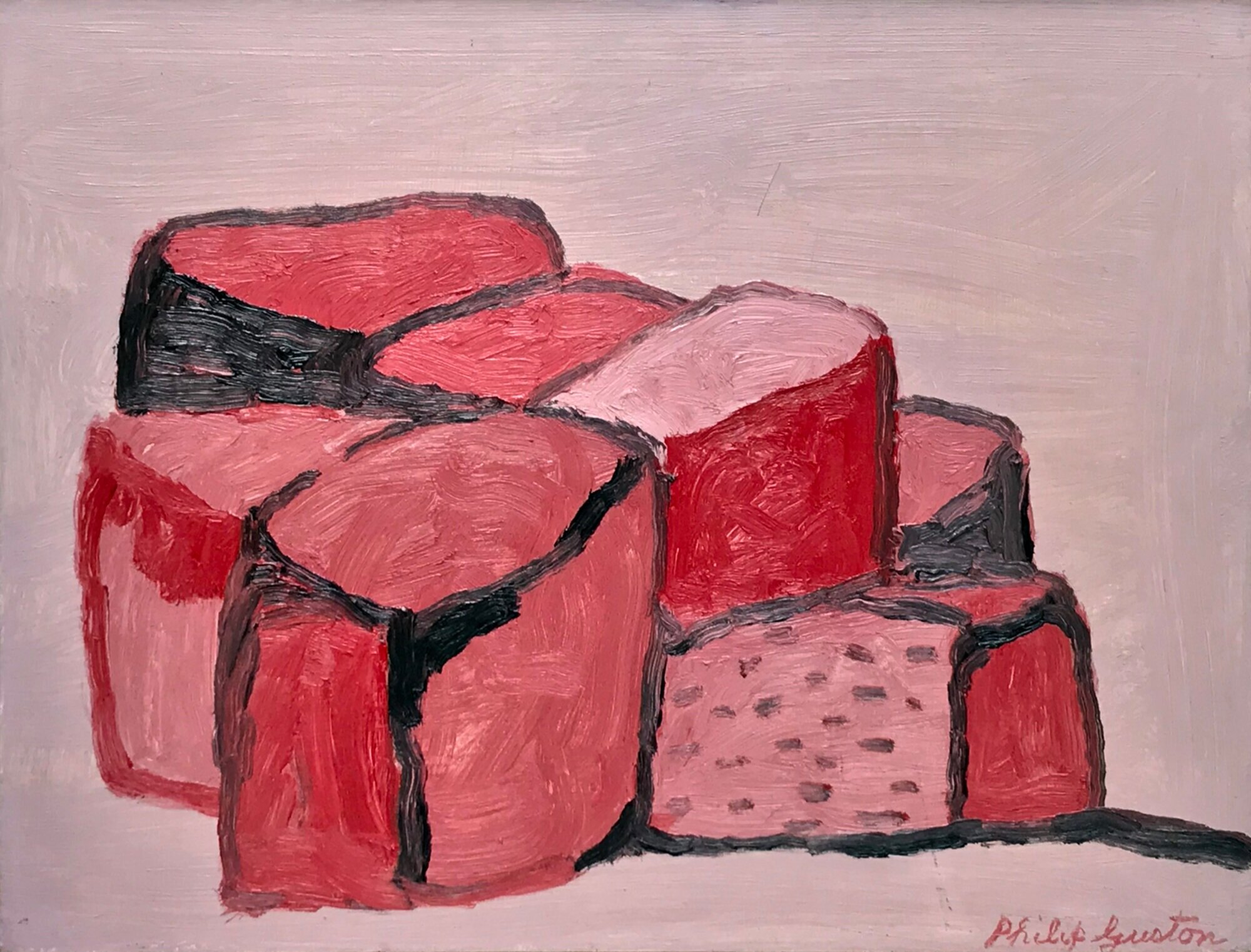 Philip Guston | Rocks